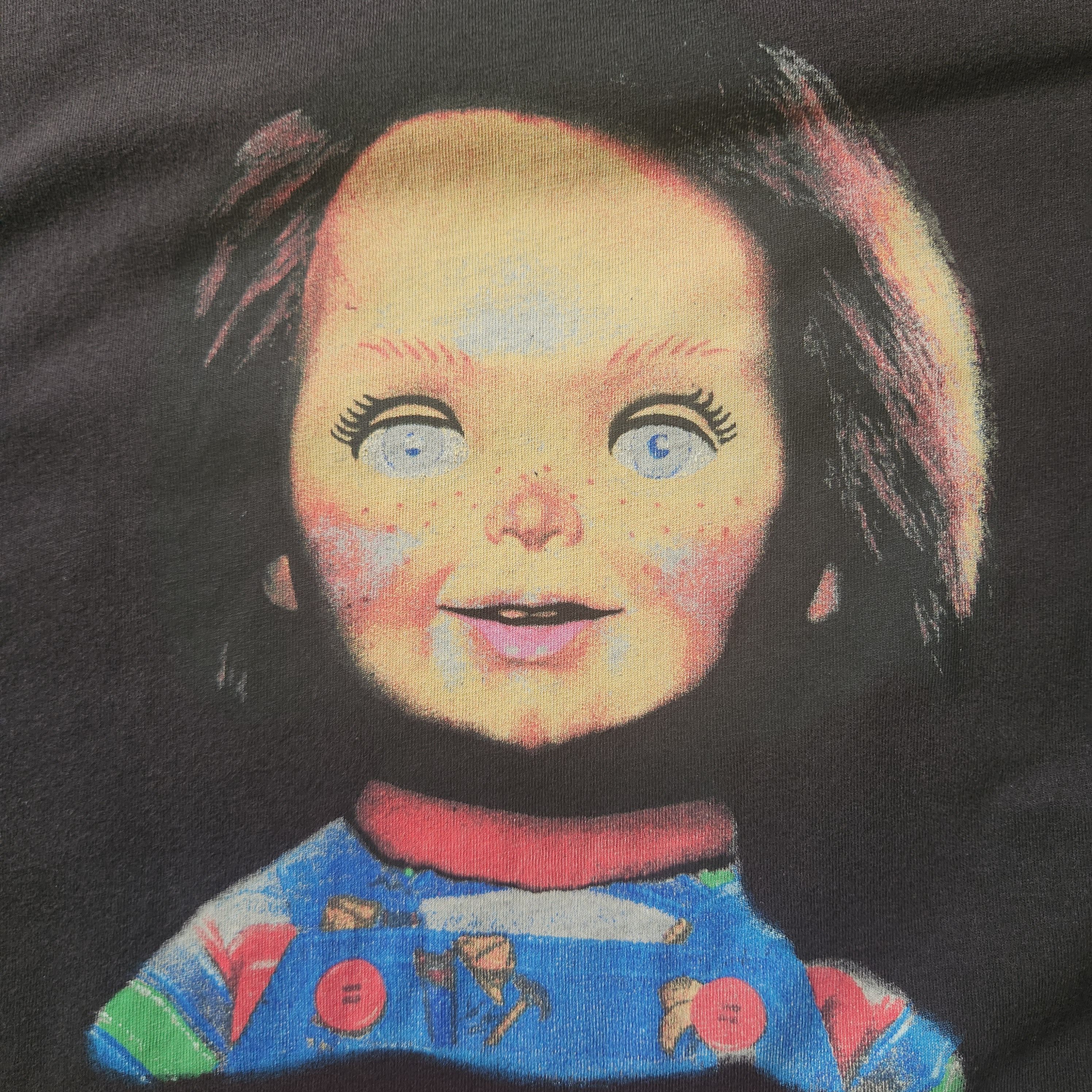 Uniqlo - Vintage Y2K Thrashed Horror Chucky Movie TShirt - 6