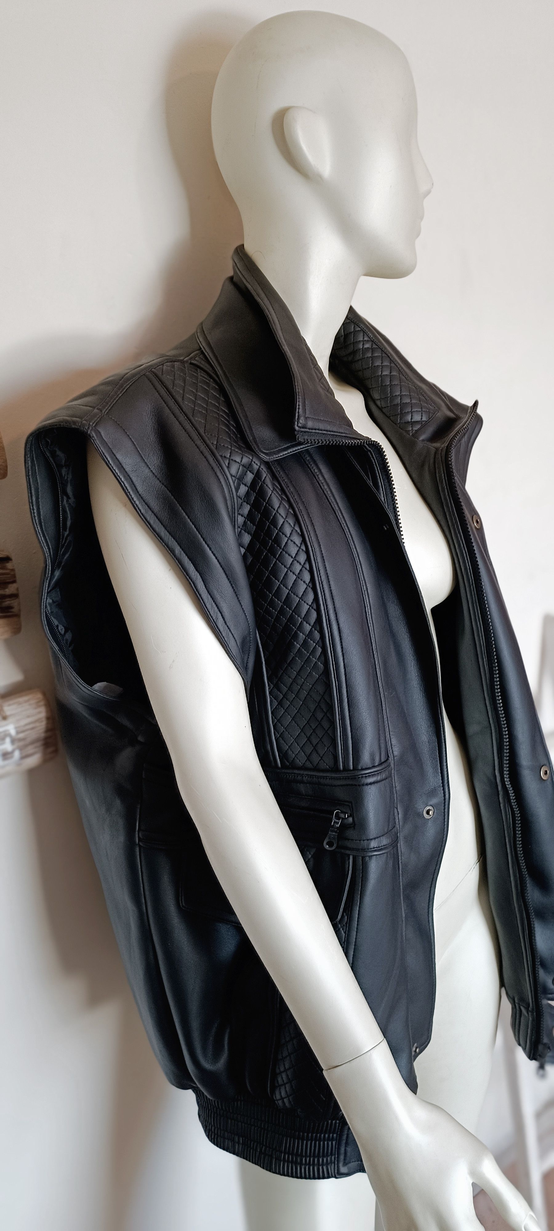 Italian Designers - Italy Style Unisex Jacket with zippable sleeves - 3
