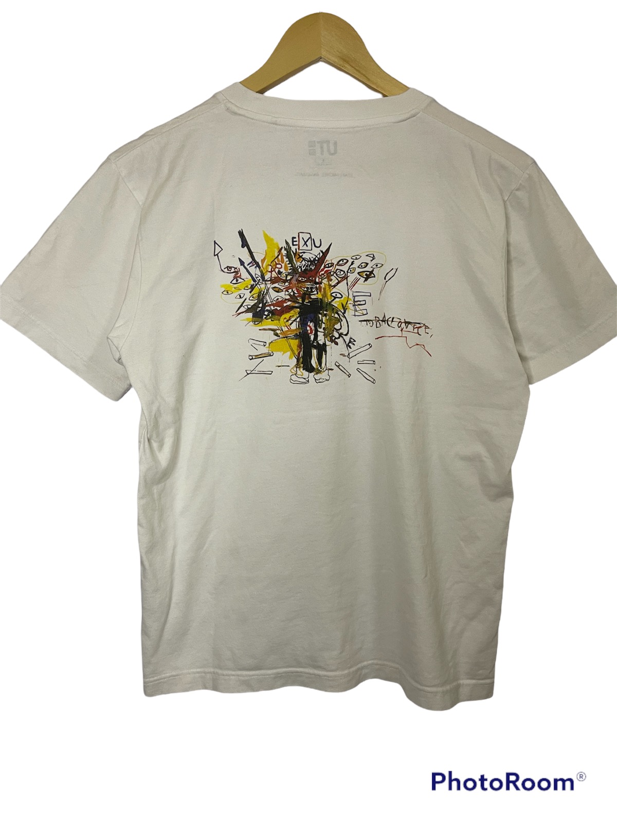 Jason - Vintage Jean Michel Basquiat Tshirt Pop Up Mirror Print - 1