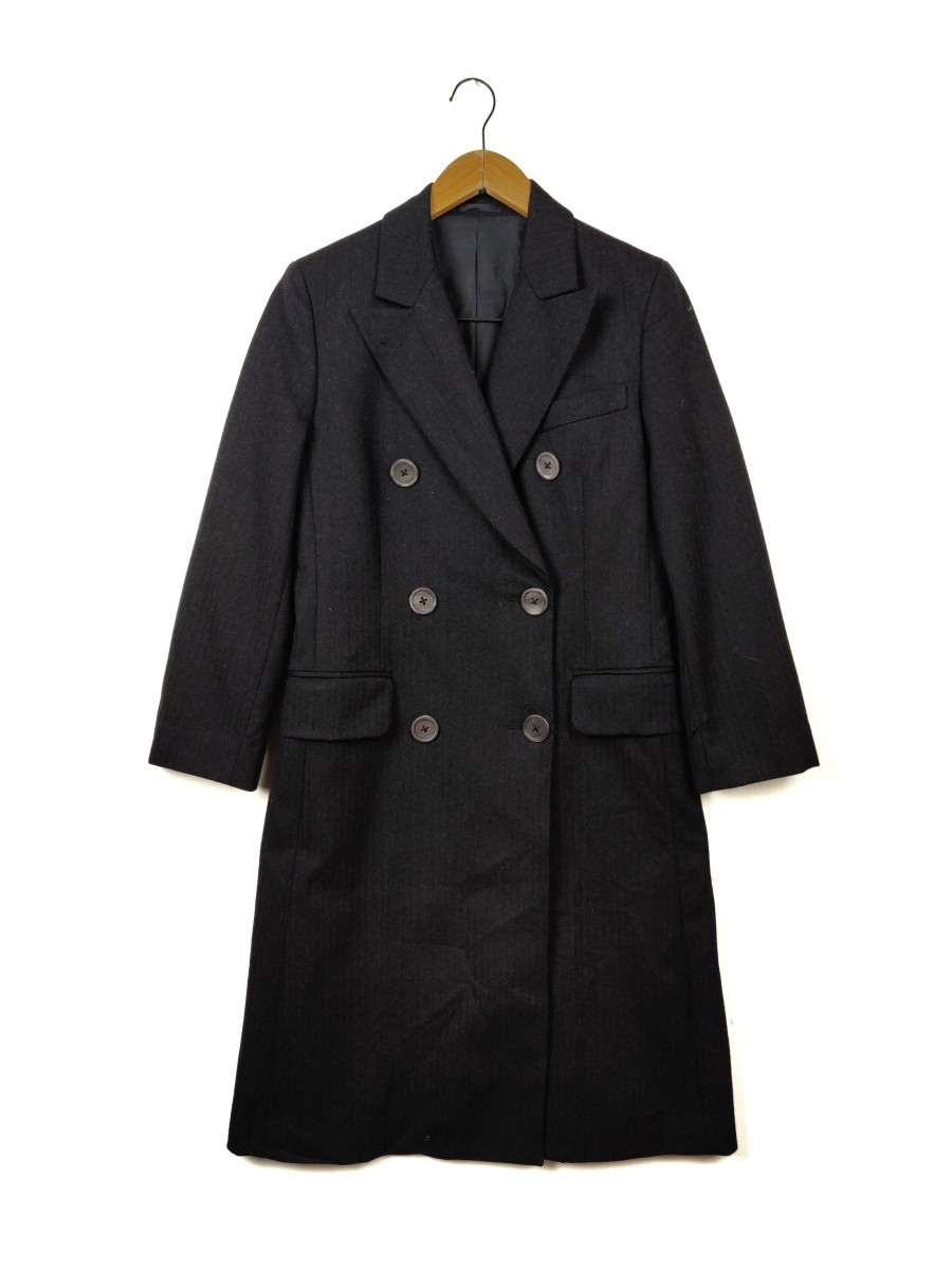 Margaret Howell - Vintage MHL England Double Breast Long Wool Coat Femme - 1