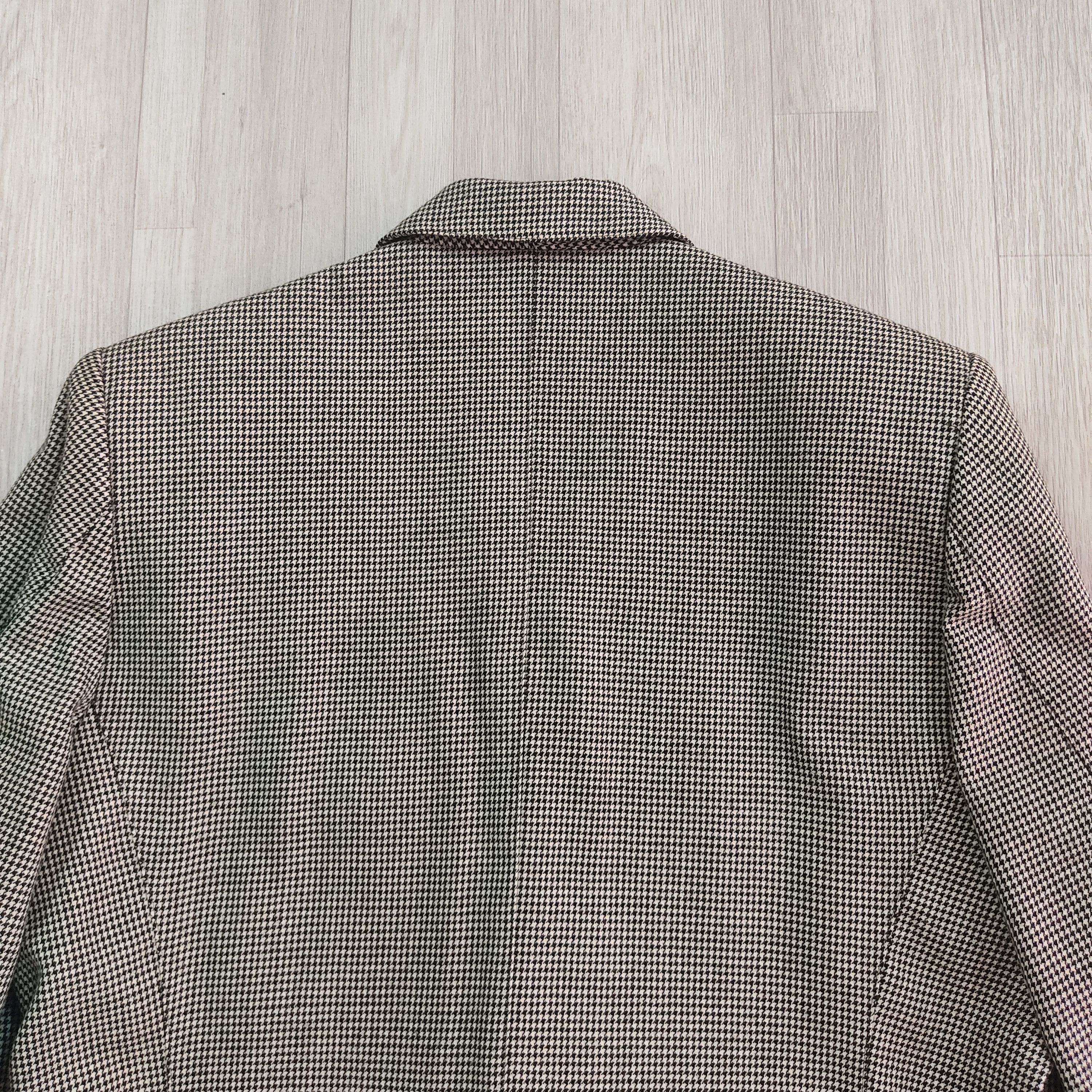 Very Rare - Vtg 80s ISSEY MIYAKE Plaid Tartan Blazer Coat Jacket - 14