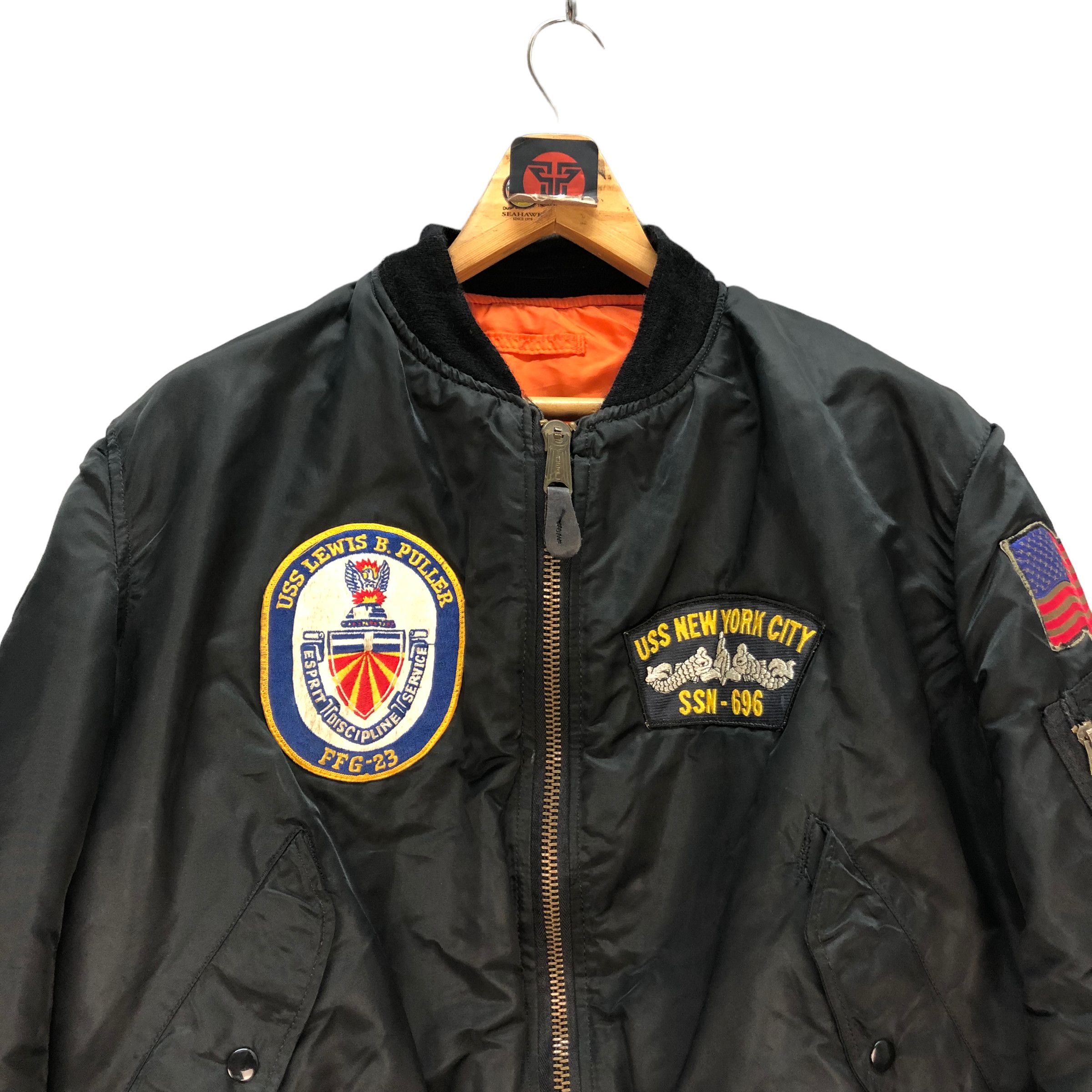 Other Designers Vintage - ALPHA INDUSTRIES MA-1 BOMBER JACKET