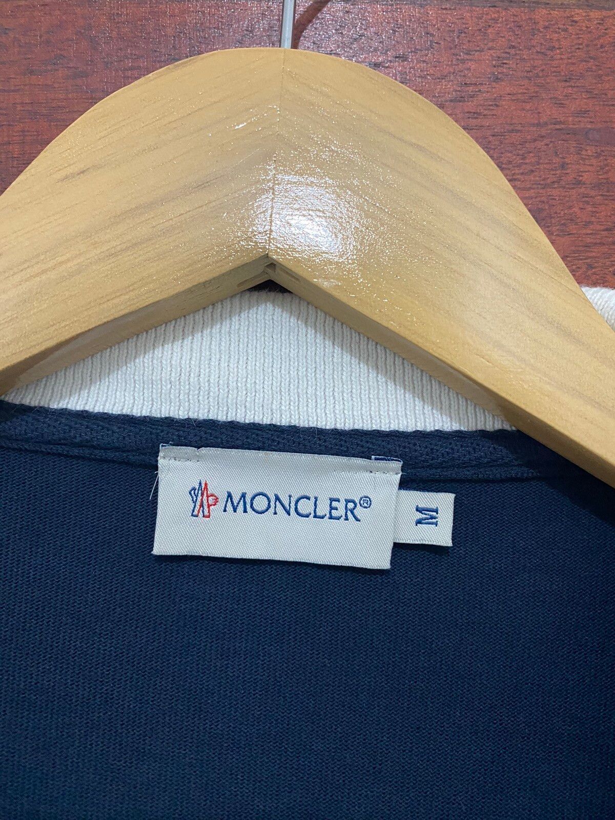Vintage Moncler Tricolour Sweater Jacket - 8