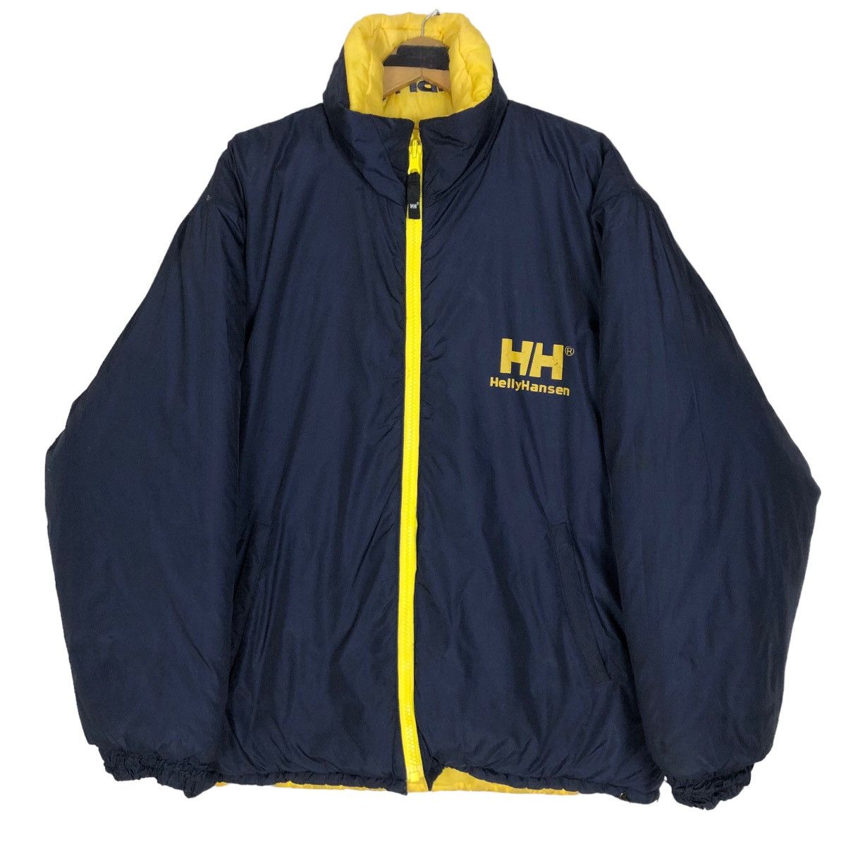 Vintage Helly Hansen Urban Reversible Down Jacket Big Logo - 2