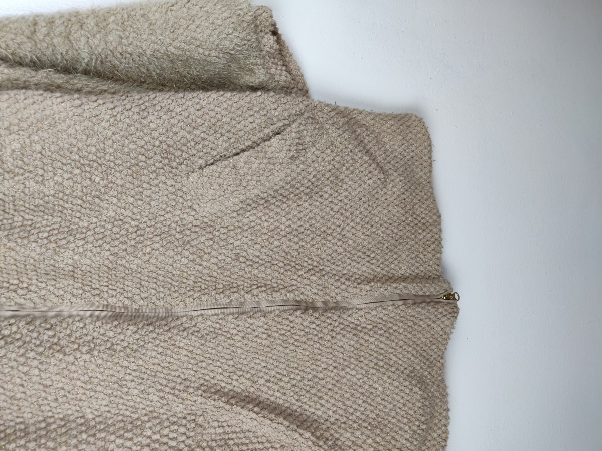 Designer - Woven Long Coat Winter Jacket - 5