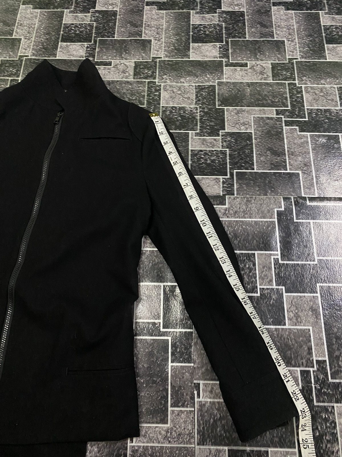 Vintage 90s Y's Yohji Yamamoto Wool Jacket Zipper Size 1 - 19