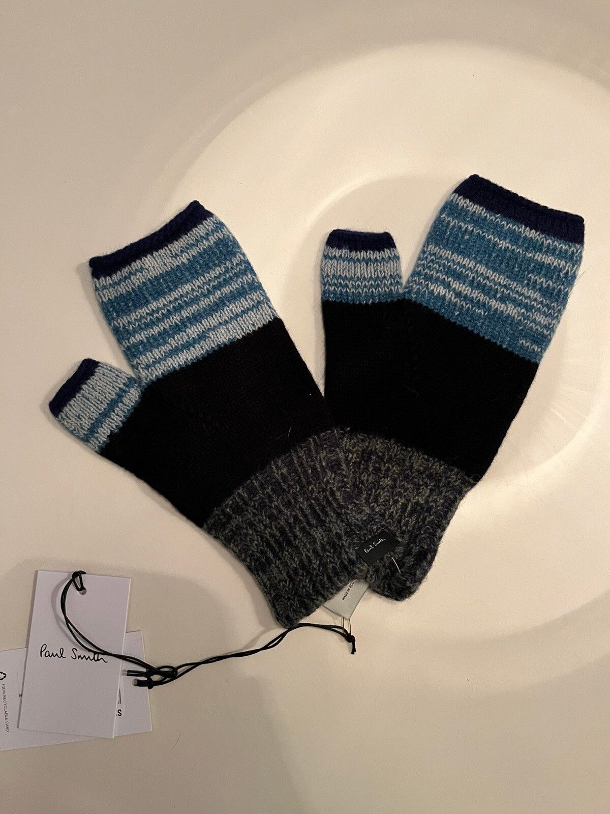 NWT - Paul Smith Wool open gloves - 1