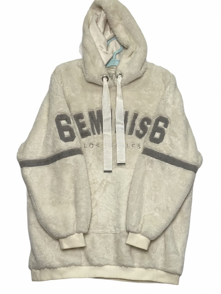 Forever 21 - Feminist Los Angeles Contemporary Faux Fur Hoodie Jacket - 3
