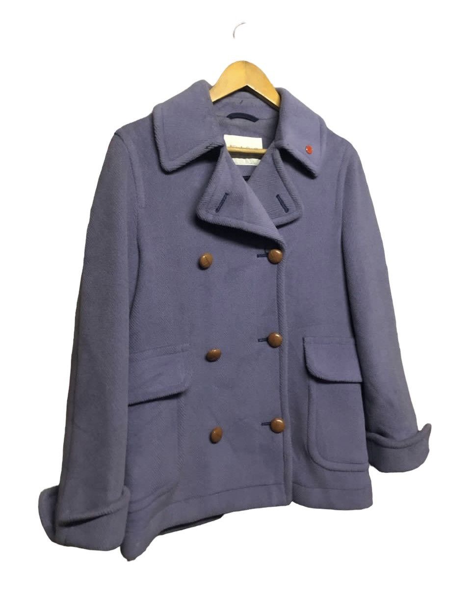 BapY Busy Working Lady By Nigo Double Breasted Coat England - 4