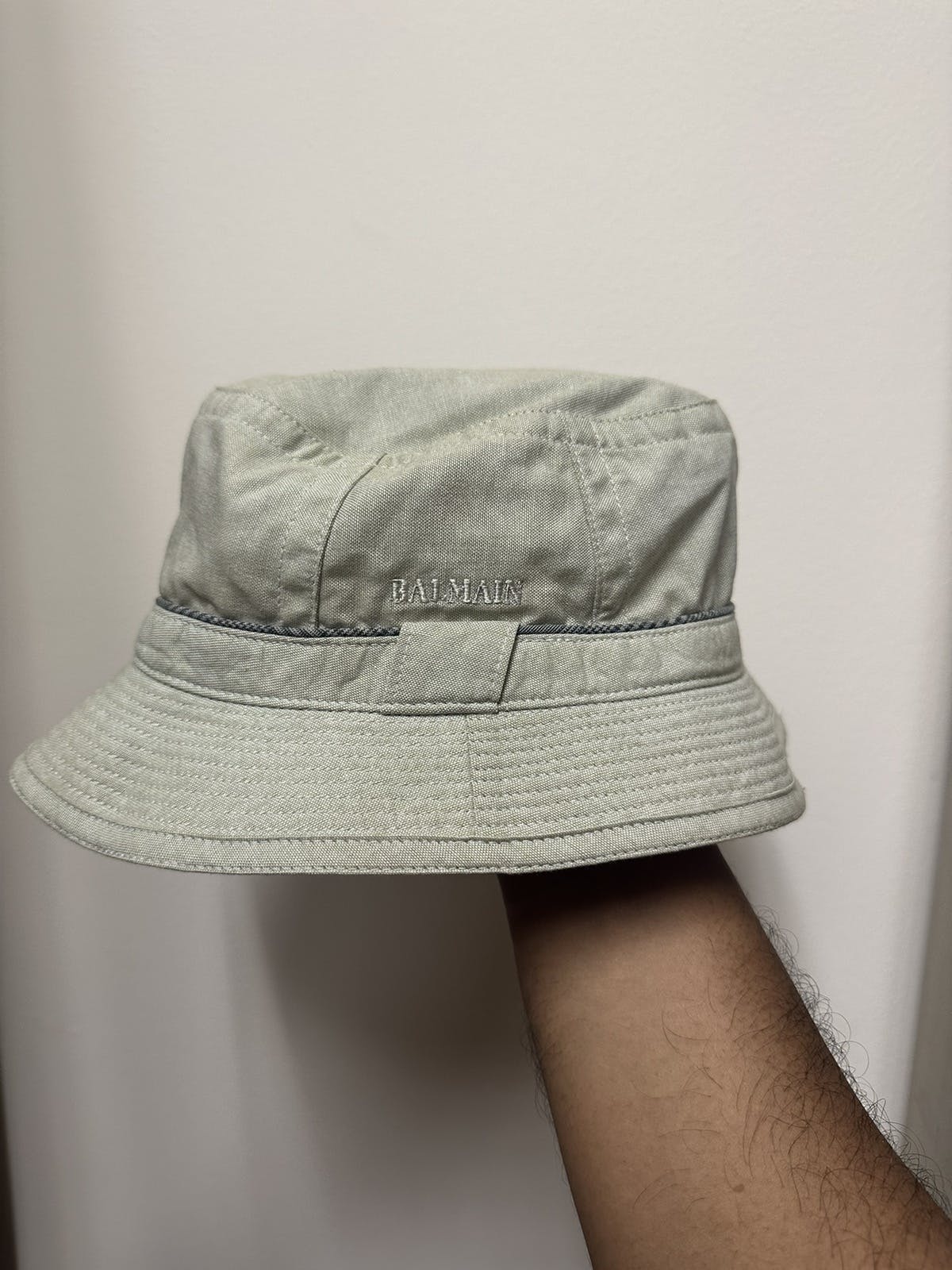 VTG Balmain Bucket Hat - 1