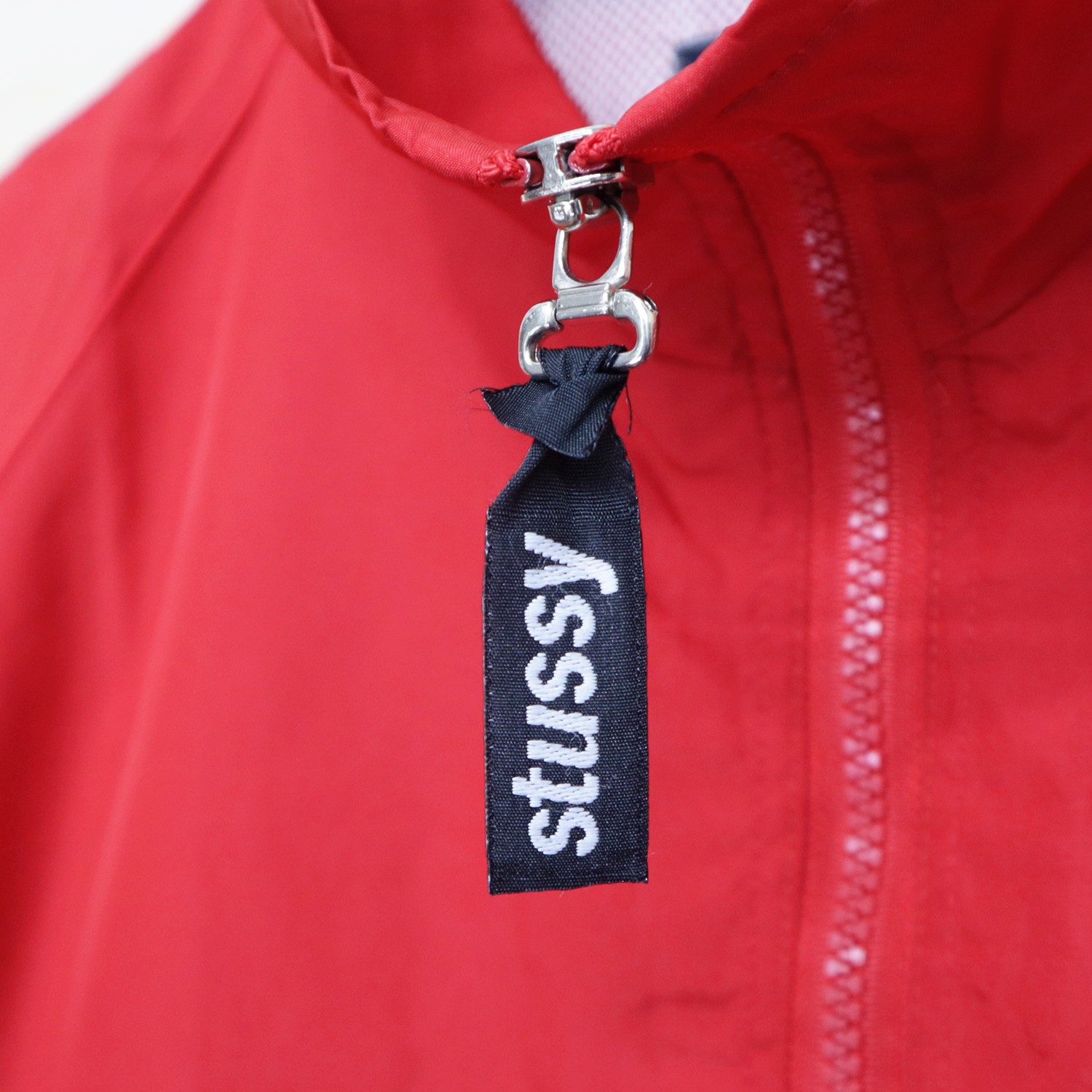 Stüssy Vintage 90s STUSSY SPORT Big Logo Embroidered Windbreaker 