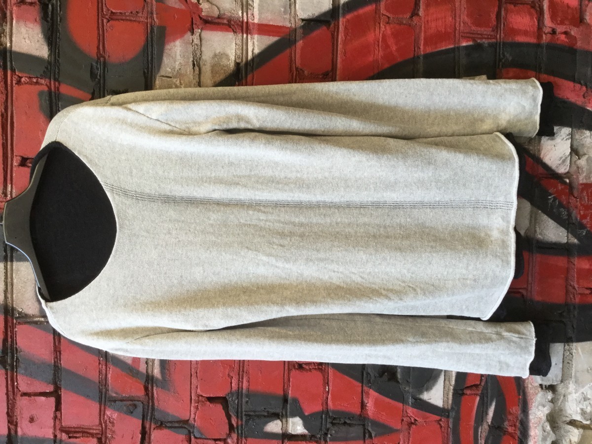 Lumen Et Umbra - FW13 reversible sweater.Like Rick Owens or Yanamoto. - 2