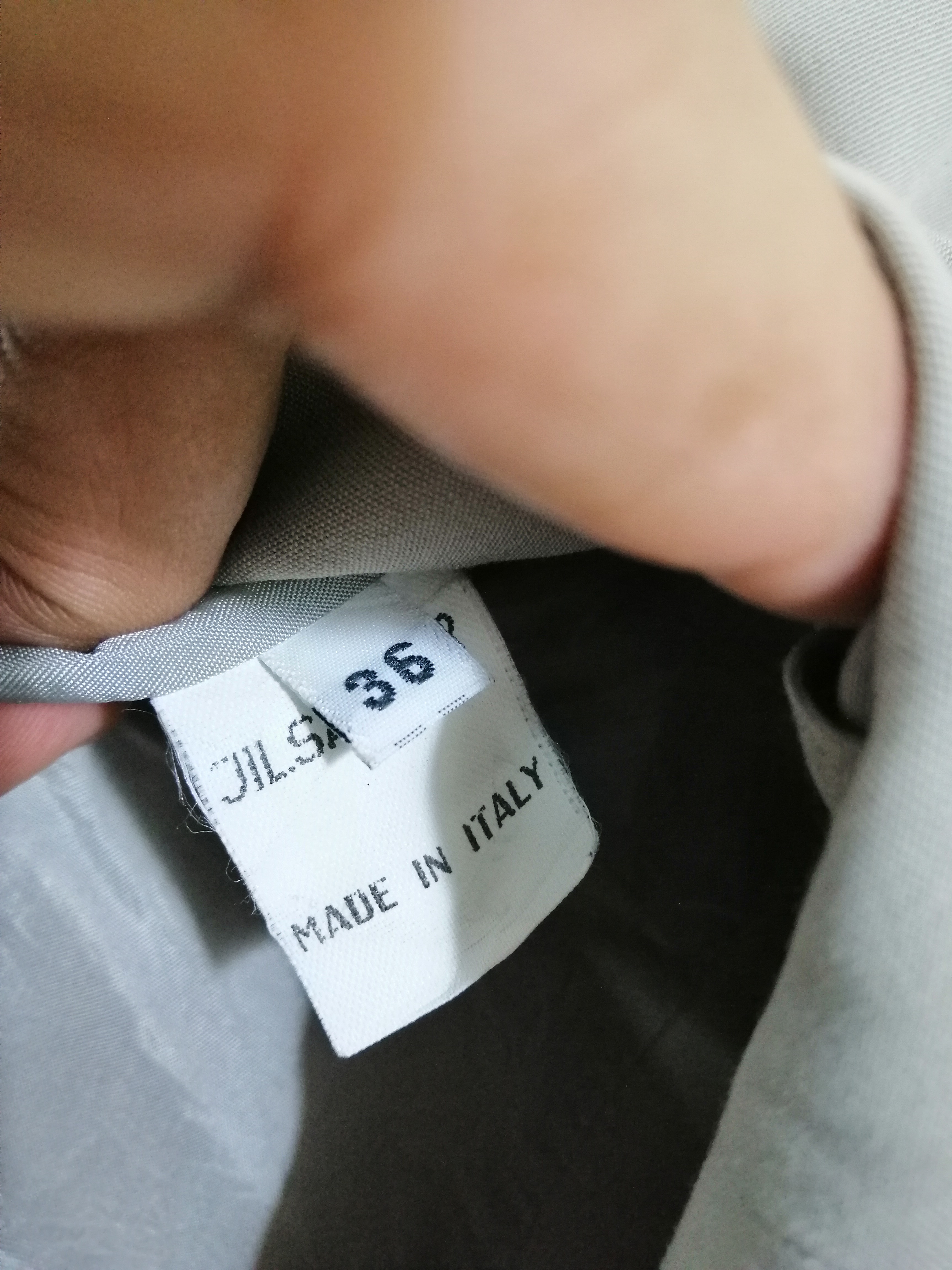 Jil Sander Jacket Coat Gray Color 10 - 4
