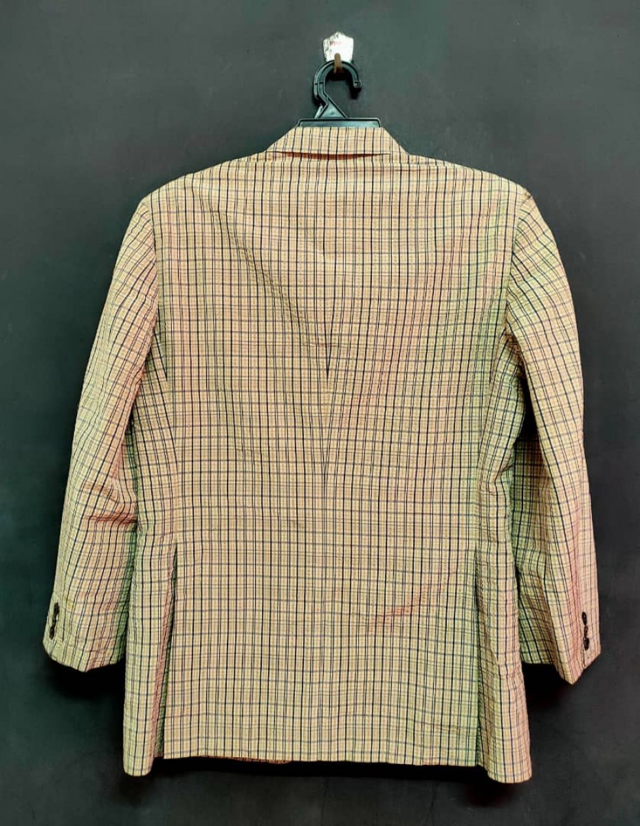 s Checkered Blazer - 2
