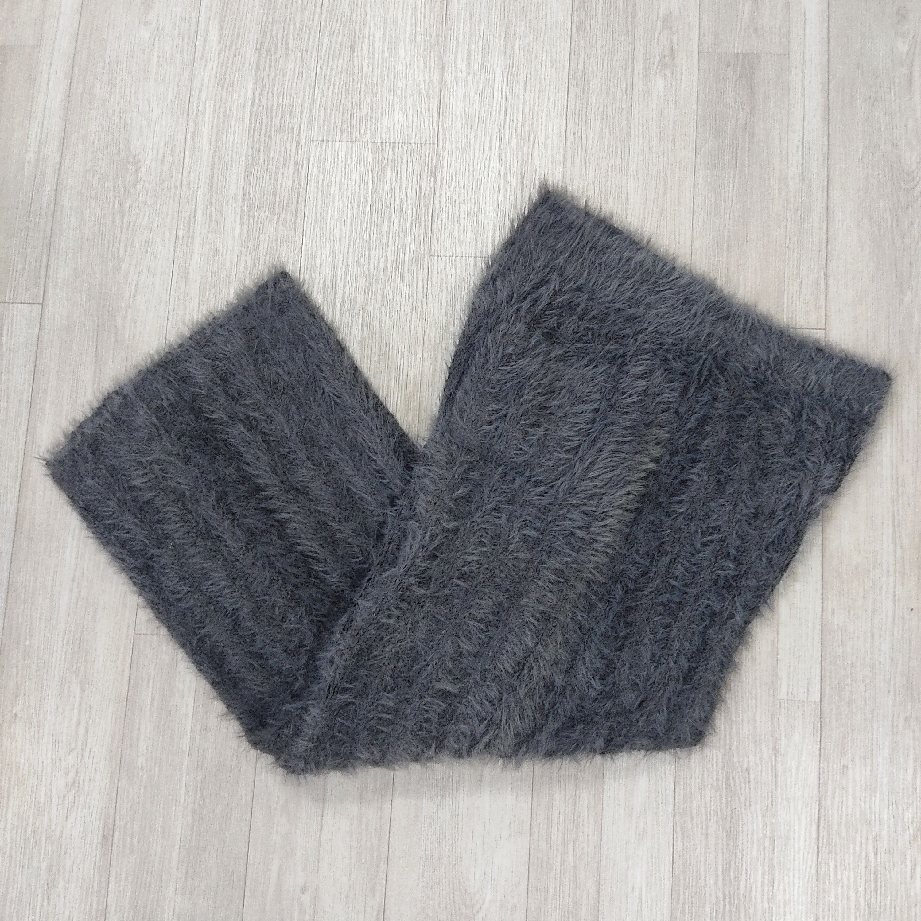 Japanese Brand - GELATO PIQUE Fluffy Mohair Fur Flare Pants - 11