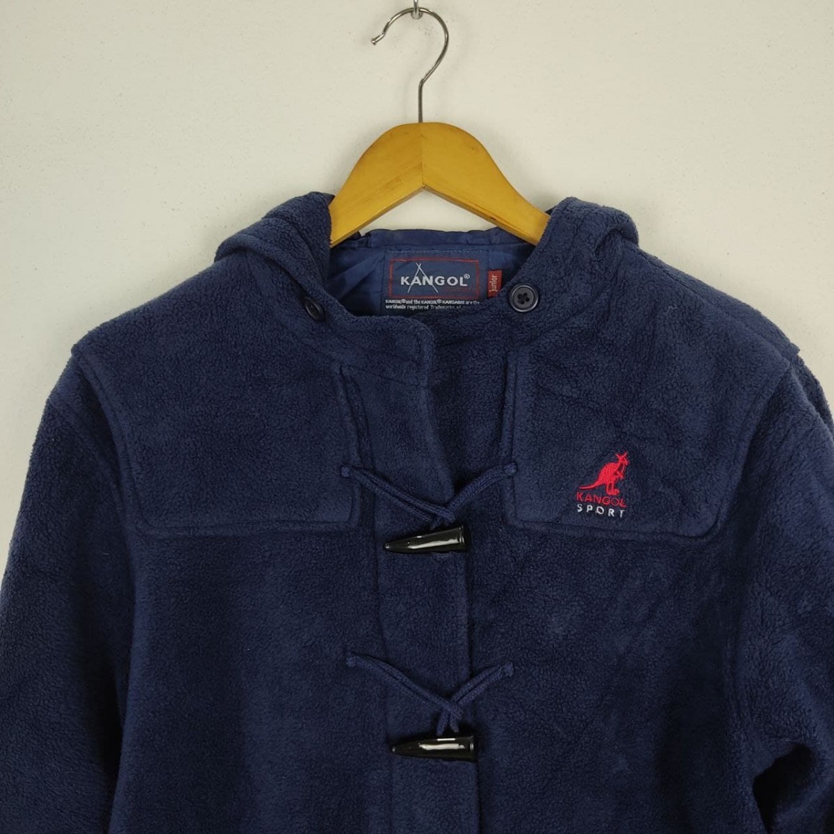 Kangol - Sport Junior Fleece Wool Parkas Hoodie Jacket - 3