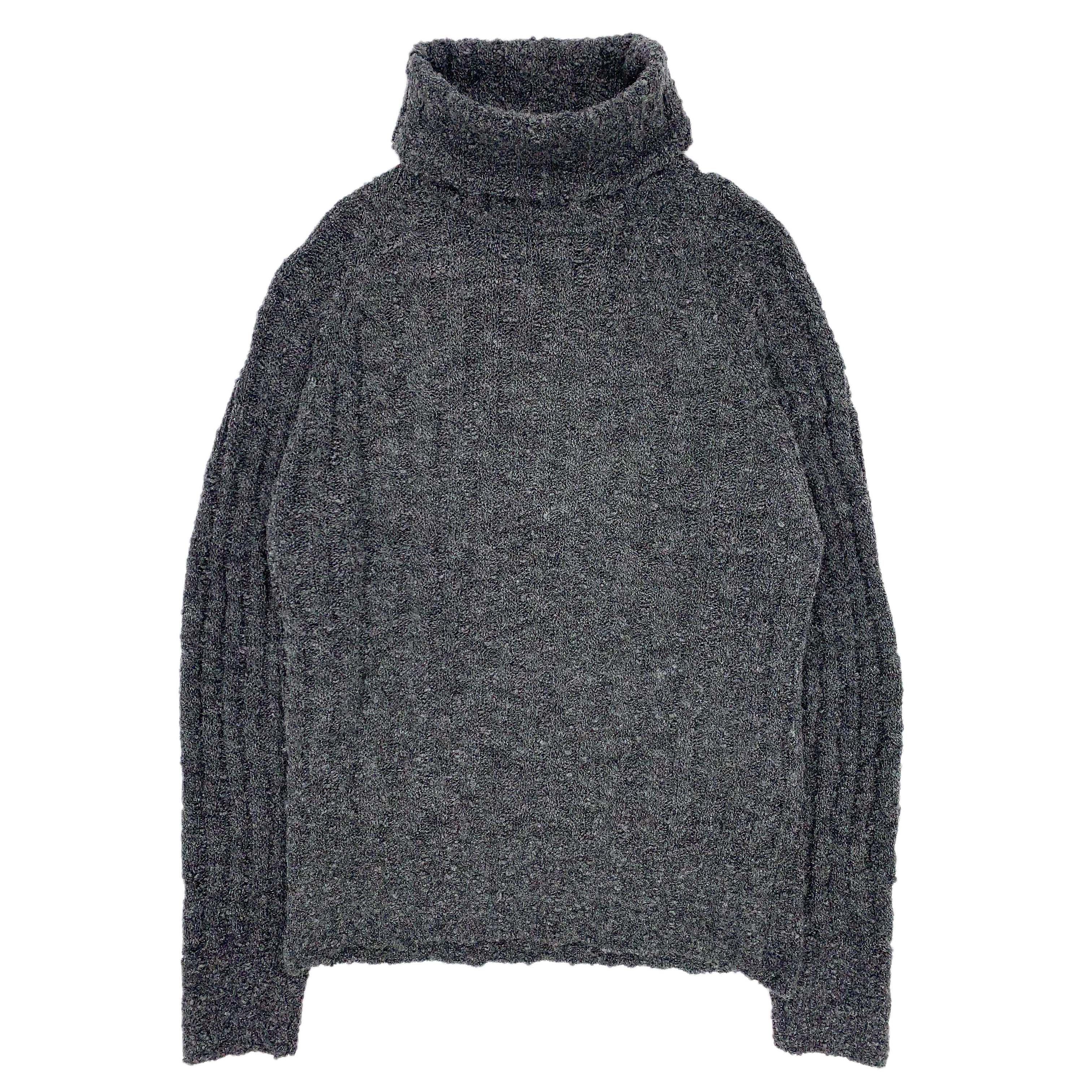 Issey Miyake - AW96 Metallic Knit Acrylic-Nylon Sweater - 1
