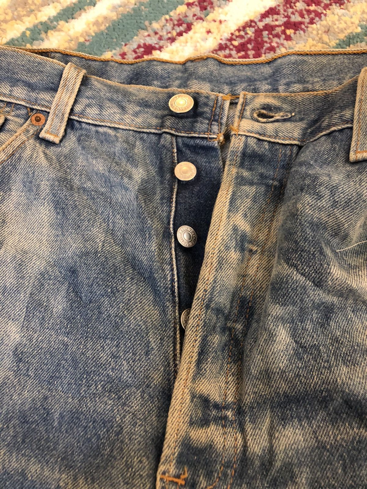 Levis 501xx Jeans Vintage Acid wash 1998 - 8