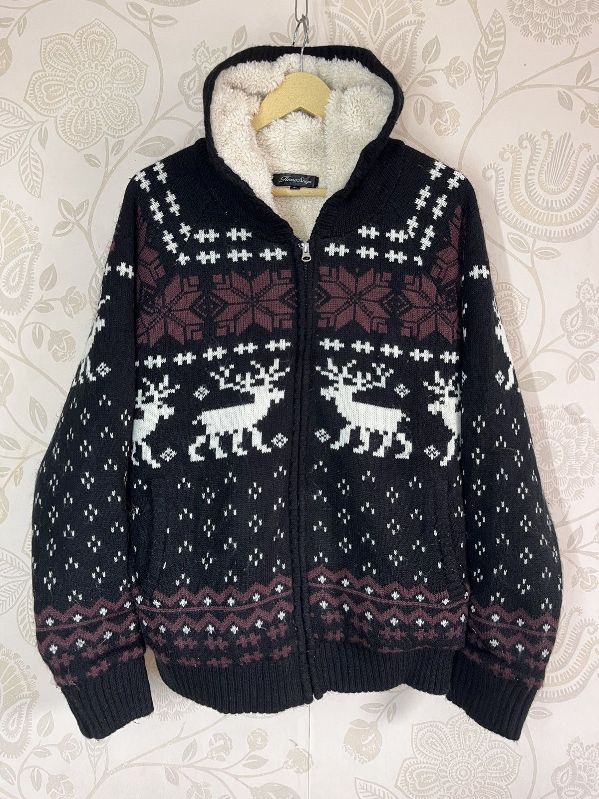 Navajo Christmas Reindeer Knitwear Timestep Japanese Brand - 1