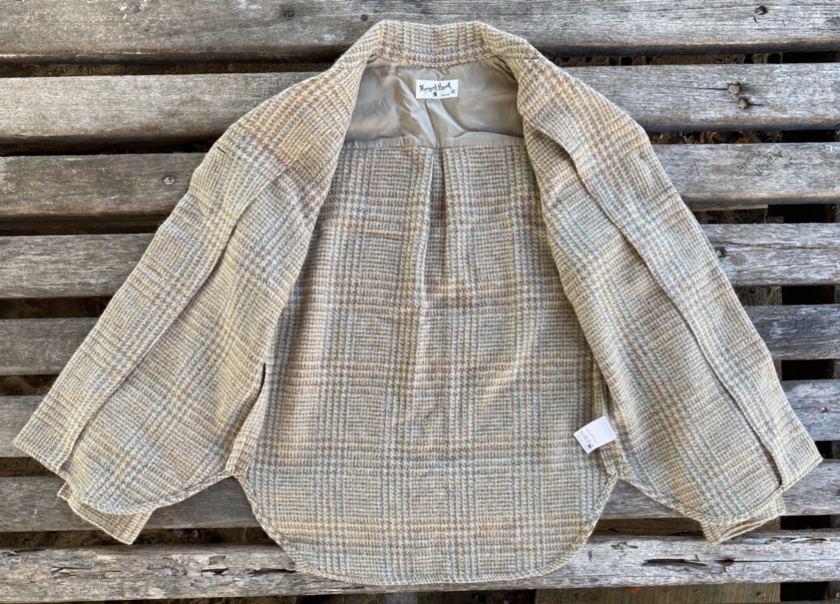 Margaret Howell - Margaret Howell Checkered Wool Button Up Shirt Made in Japan - 6