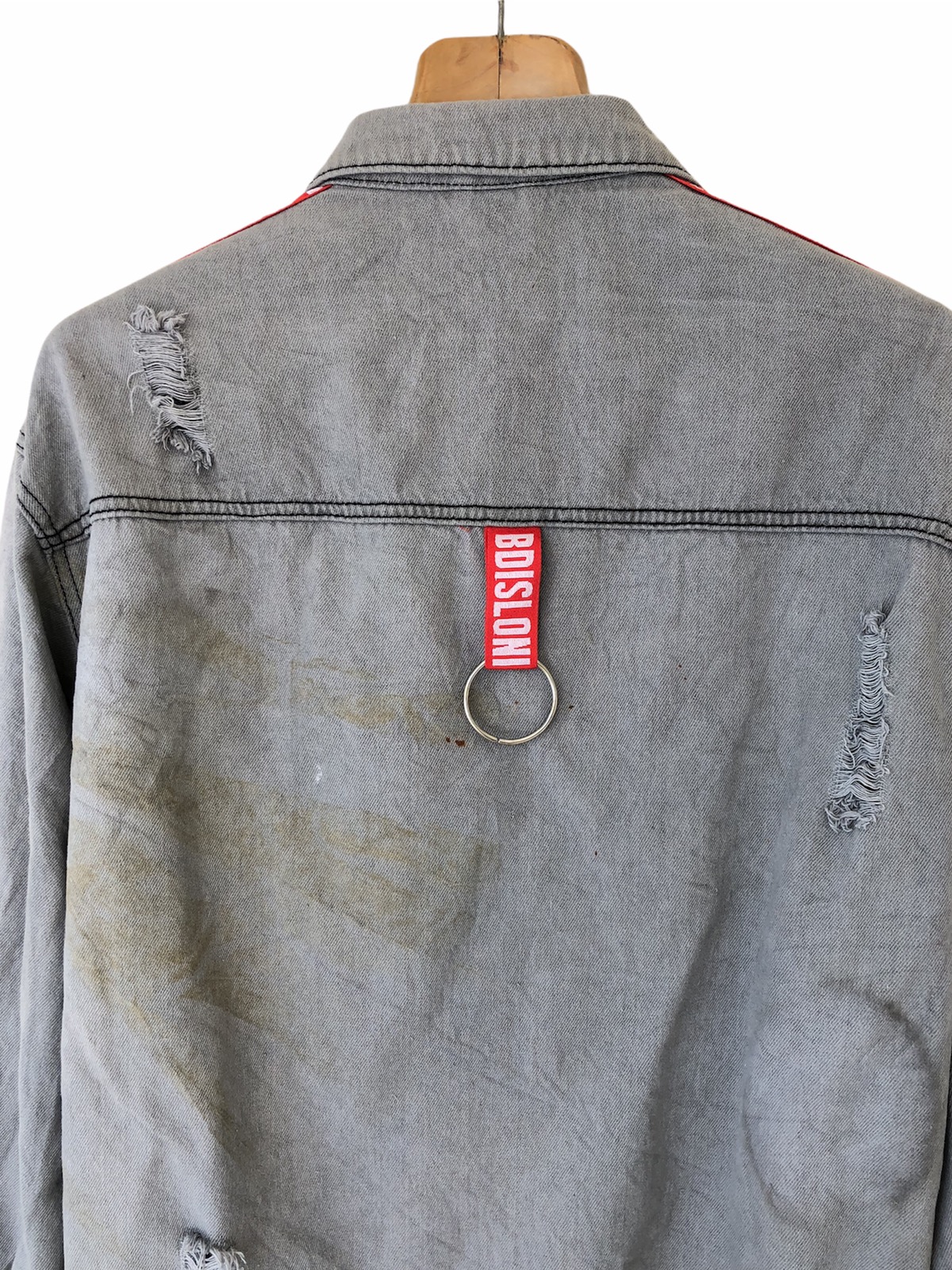 Japanese Brand - LAST DROP💥CASUAL STYLISH DESIGN WASH DISTRESSED DENIM JACKET - 16