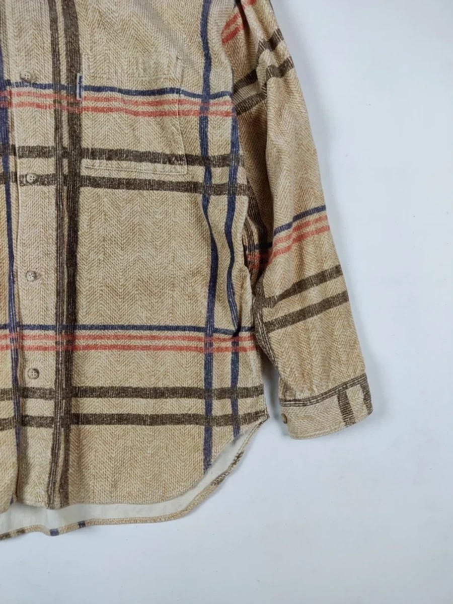 Flannel - Checkered Shirt Button Ups Oxford - 3