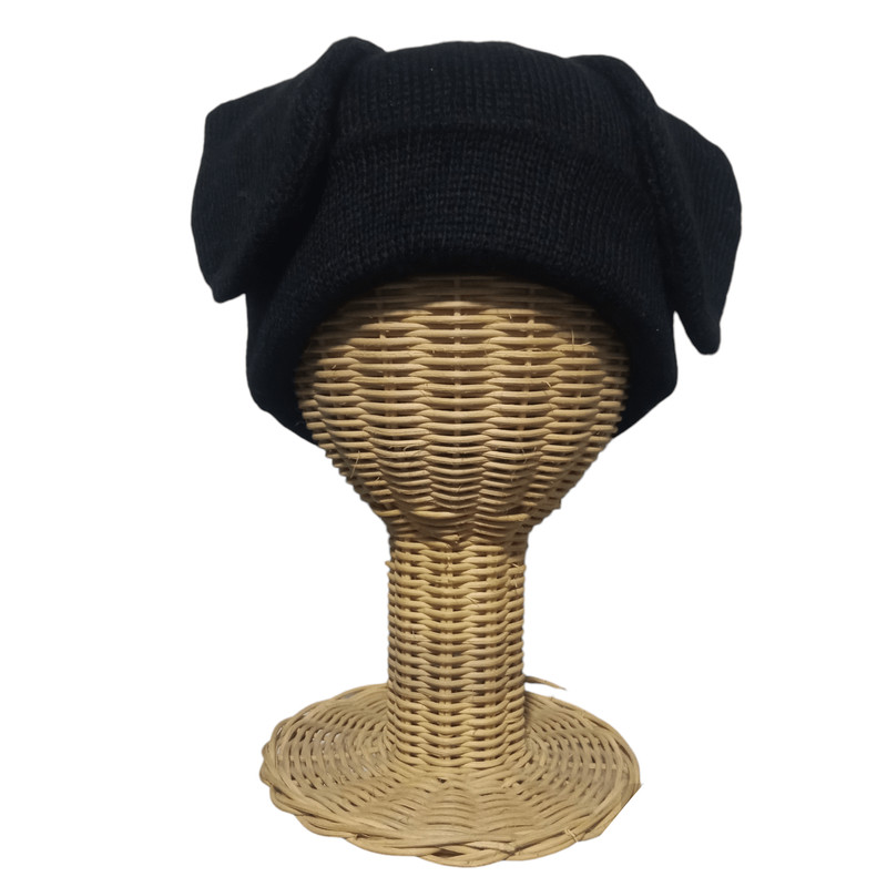 ⚡SEND OFFER⚡Y2K Bunny Ear Horn Beanie Hat - 1