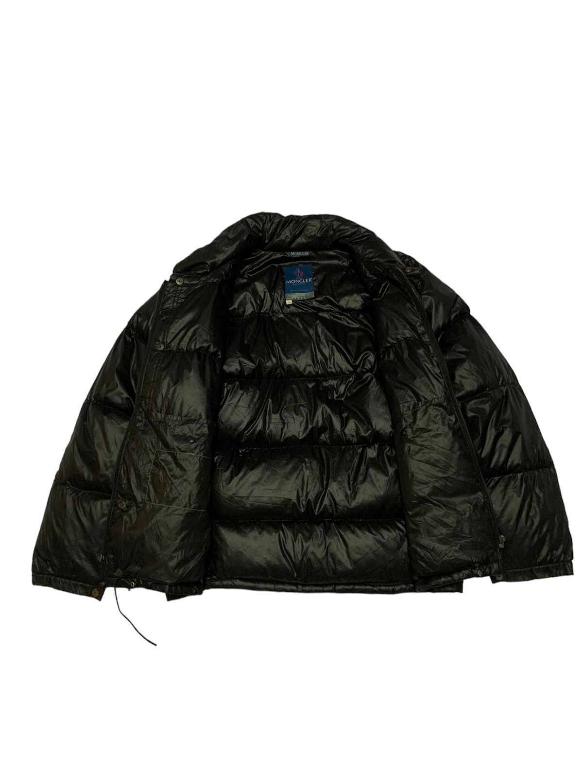 Vintage Moncler Grenoble Puffer Black Jacket - 8