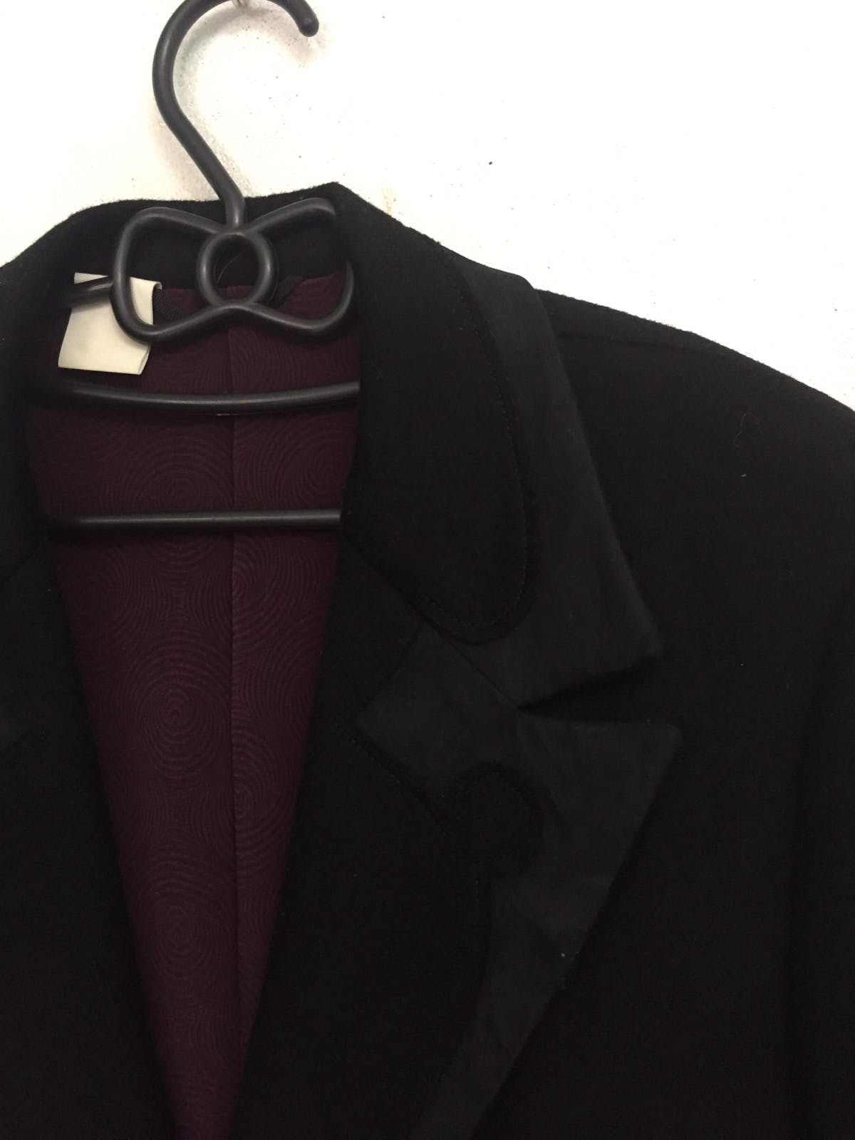 N.Hoolywood Turfting Stitch Double Collar Long Jacket Coat - 8