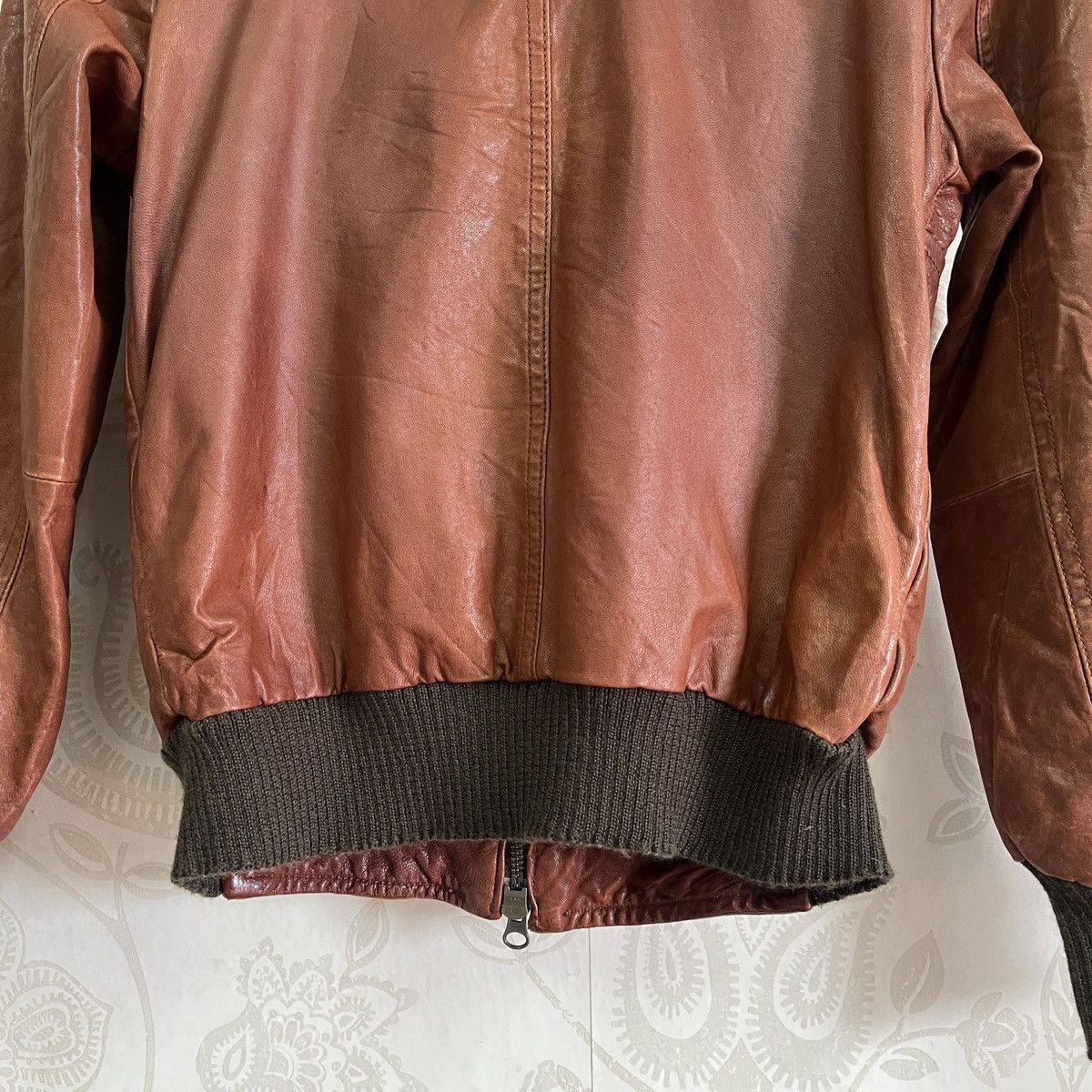 Seditionaries - Bondage Pas De Calais Sheepskin Leather Jacket Size 38 - 14
