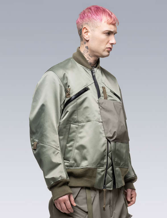 Acronym Sacai Bomber - Green - 3 - 1