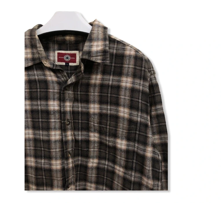 Vintage Converse Plaid Tartan Flannel Shirt 👕 - 2