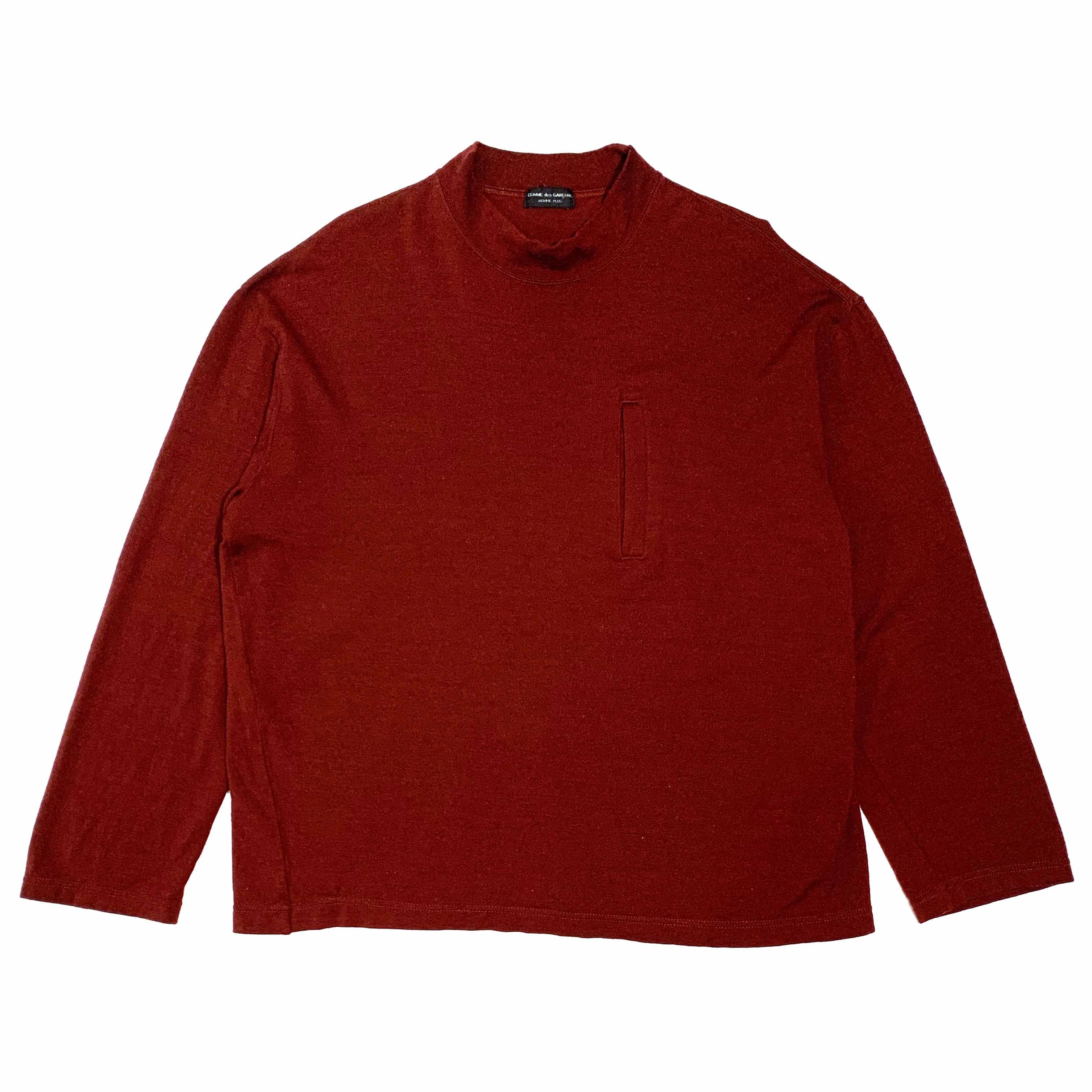 AW94 Wool Mock Neck Sweater - 1
