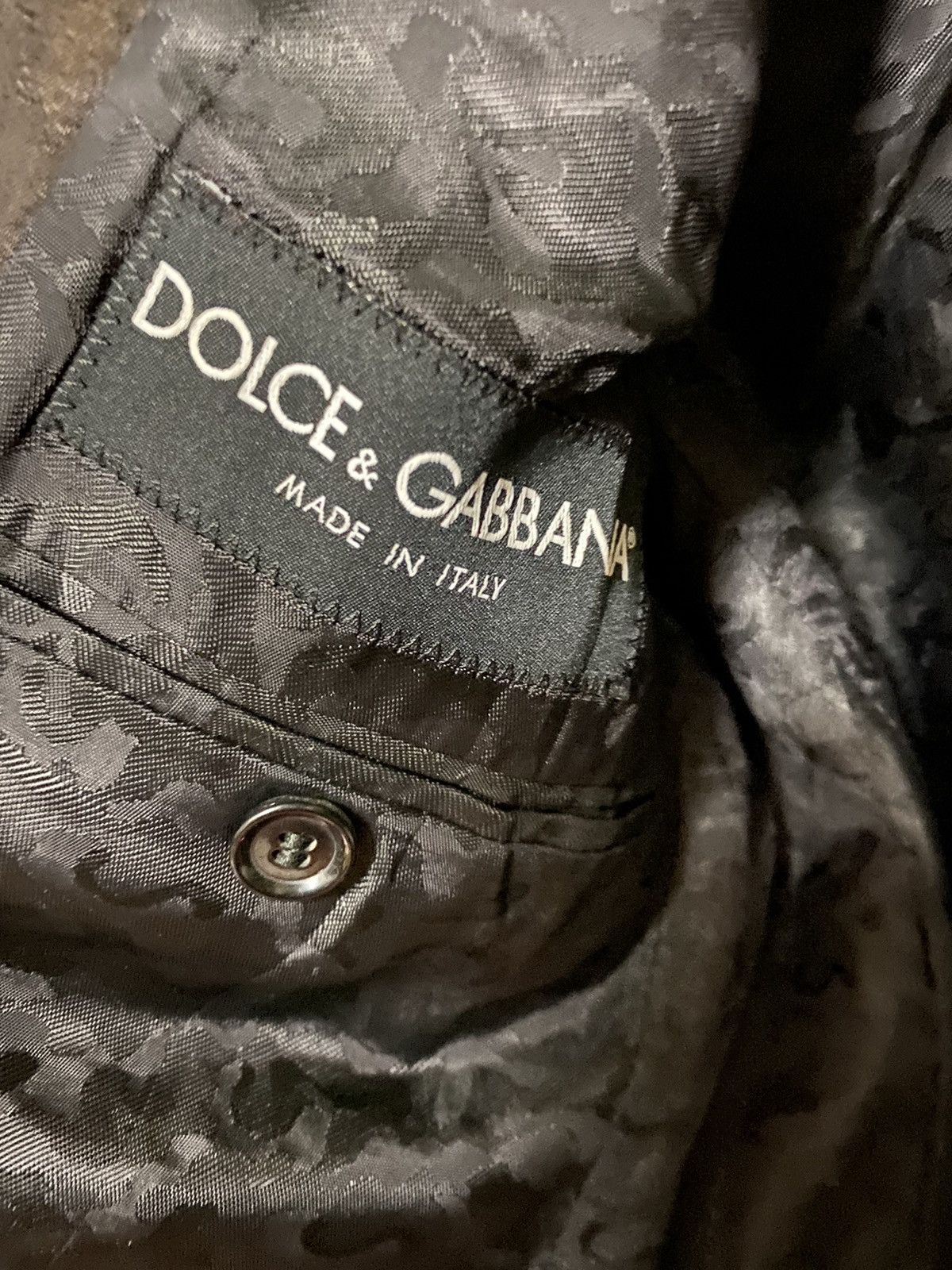 Dolce & Gabbana D&G Textured Tuxedo Jacket Blazer - 12