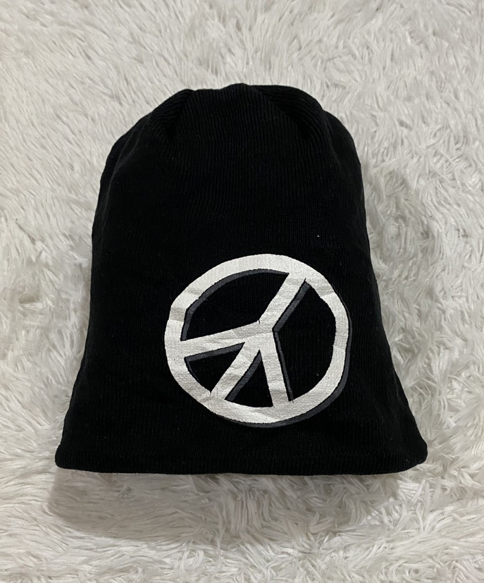 Street Fashion - Hang Over "PEACE LOGO" Beanie - 13