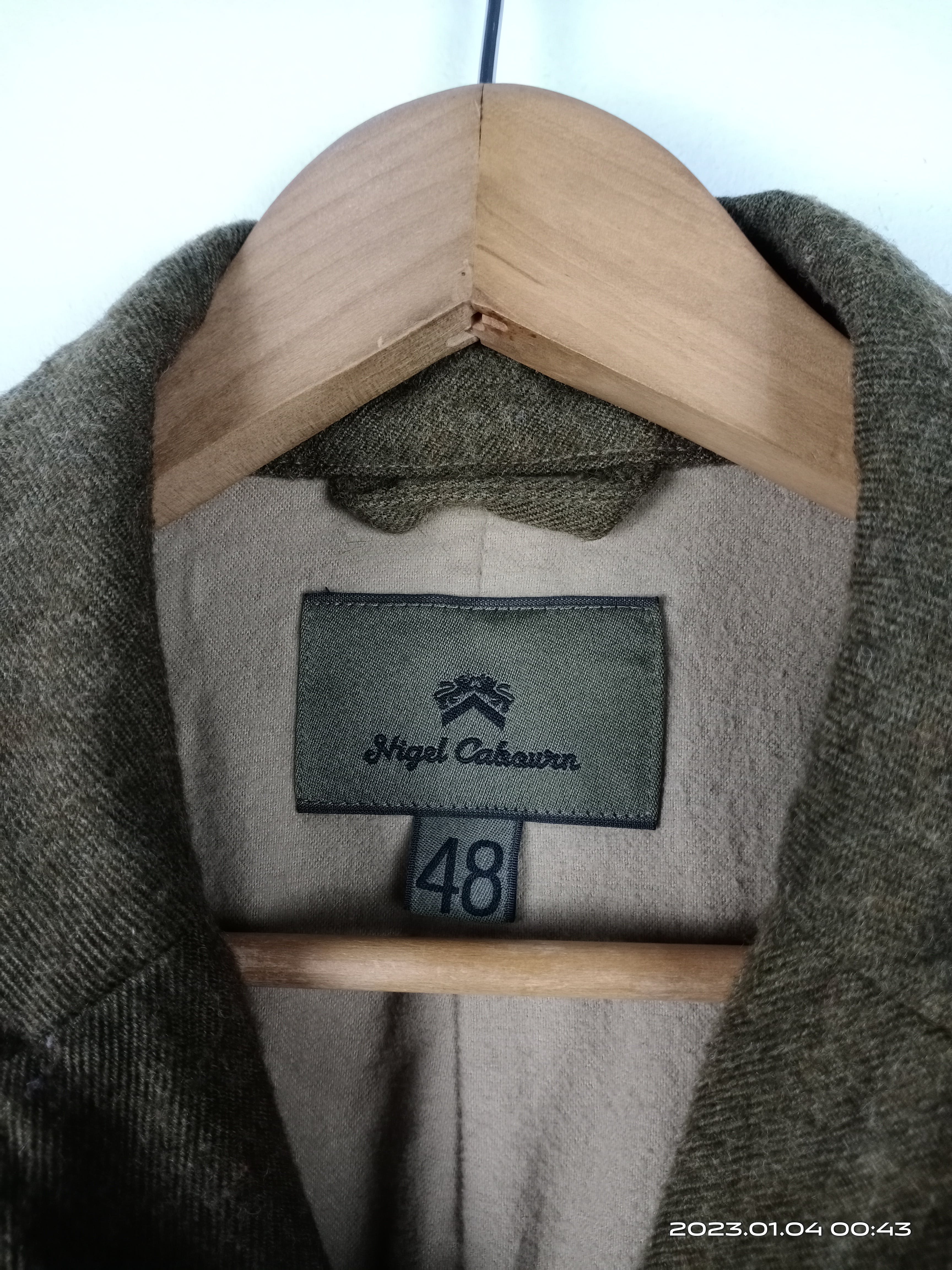 💥RARE💥Vintage Nigel Cabourn Wool Military Style Jacket - 9
