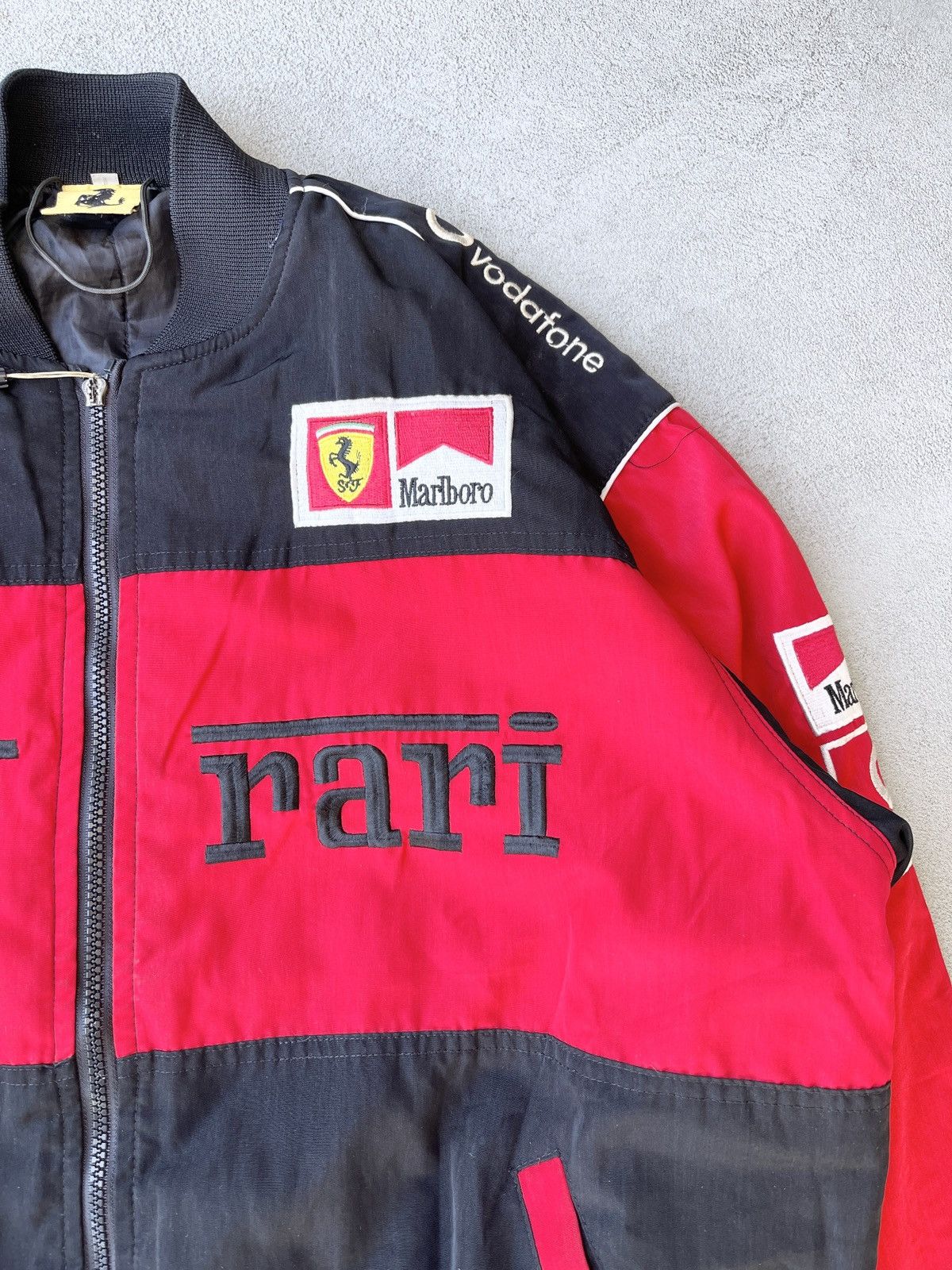 Vintage 2000s Ferrari Michael Schumacher F1 Racing Jacket - 4