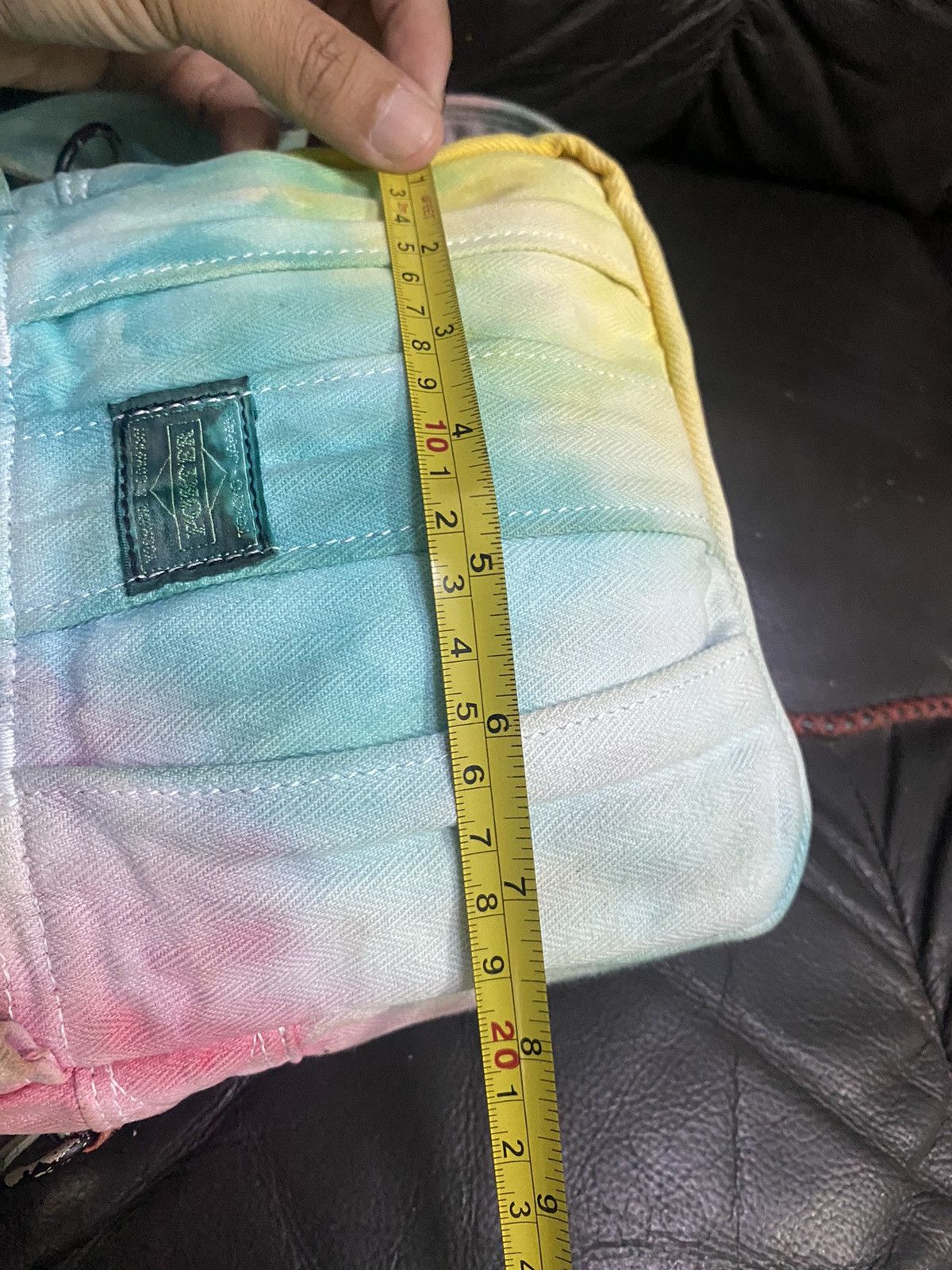 Porter Rainbow Color Cotton Crossbody Bag - 14