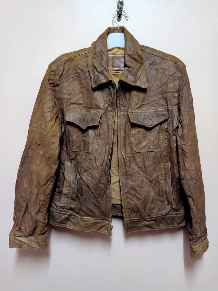 Vintage Guess Leather Ride Jacket - 2