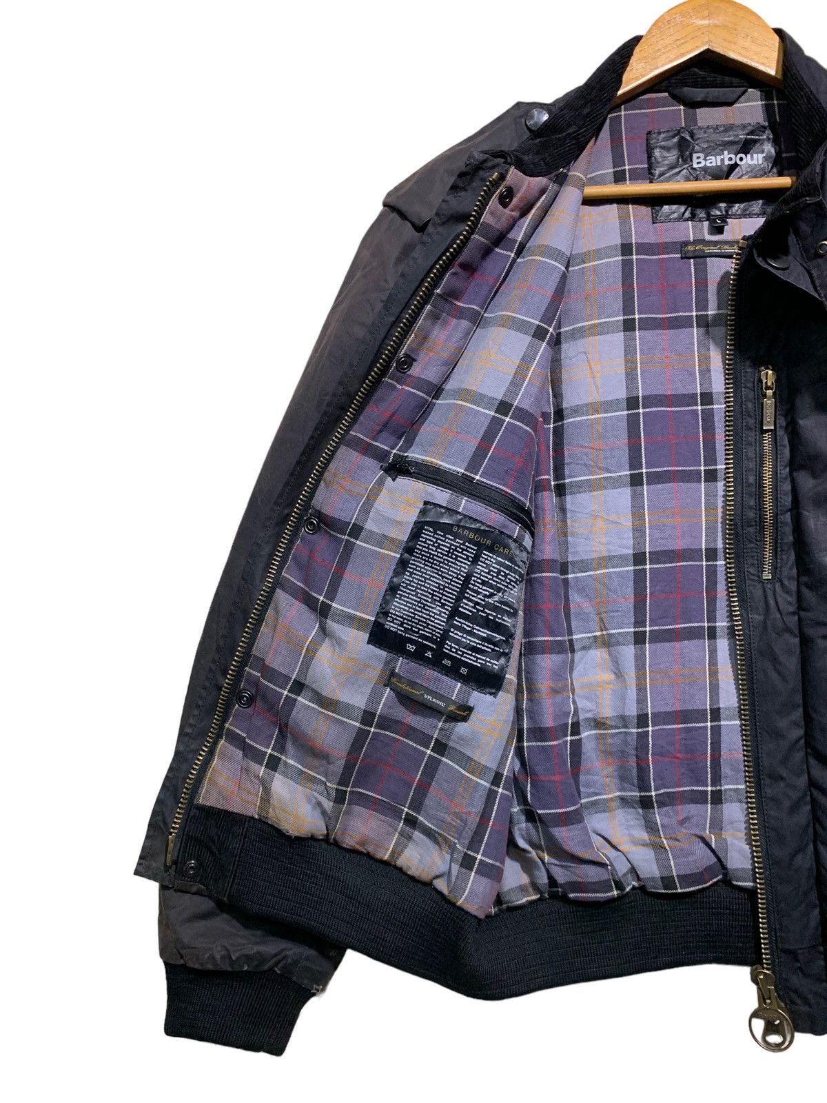 🔥BARBOUR INTERNATIONAL WAXED BOMBER JACKETS - 9