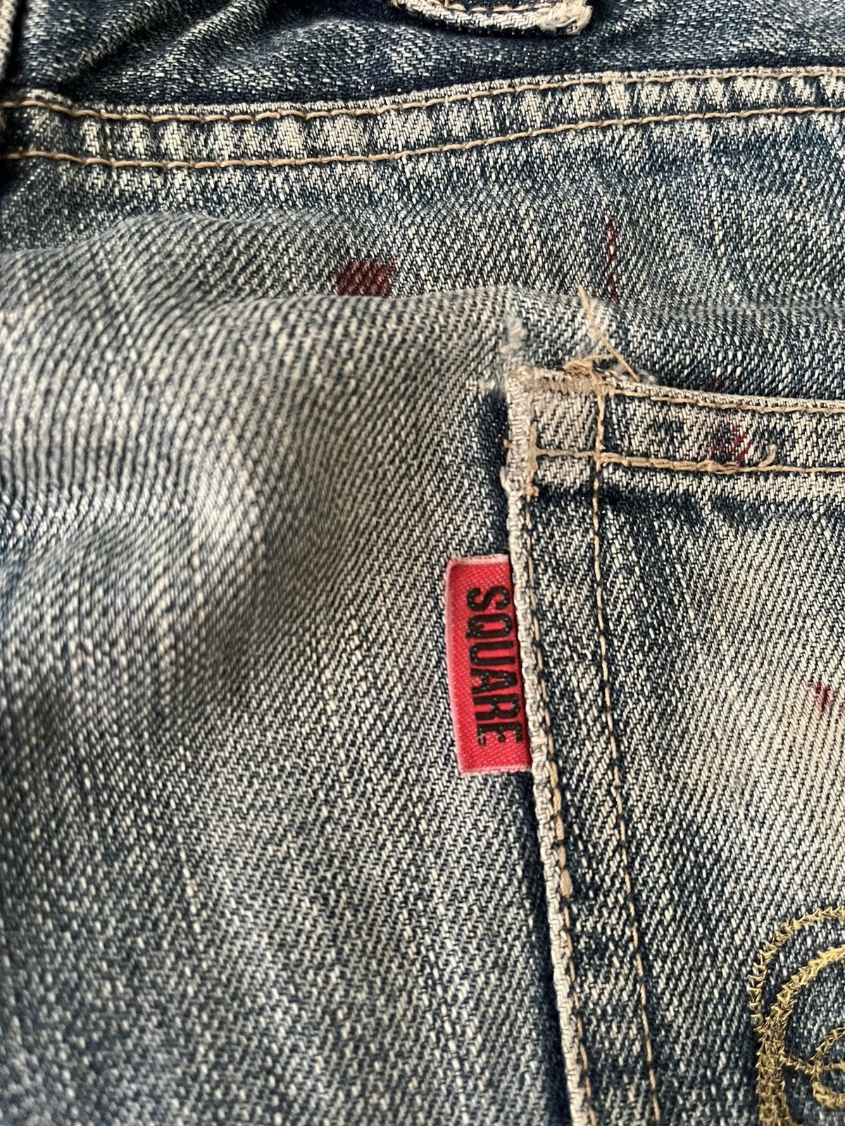 💥Vintage Selvadge Isquare Denim - 10