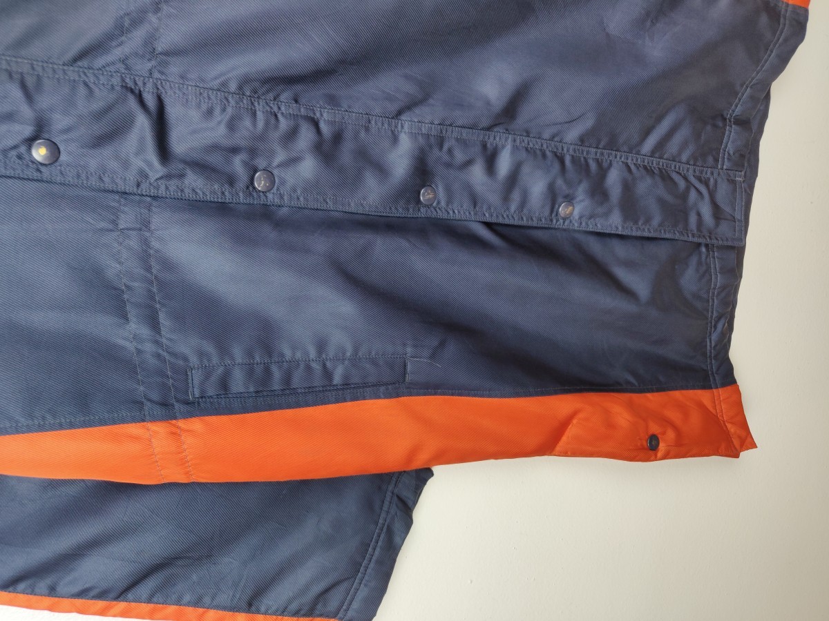 Raincoat Long Jacket Two Tone Outerwear - 7