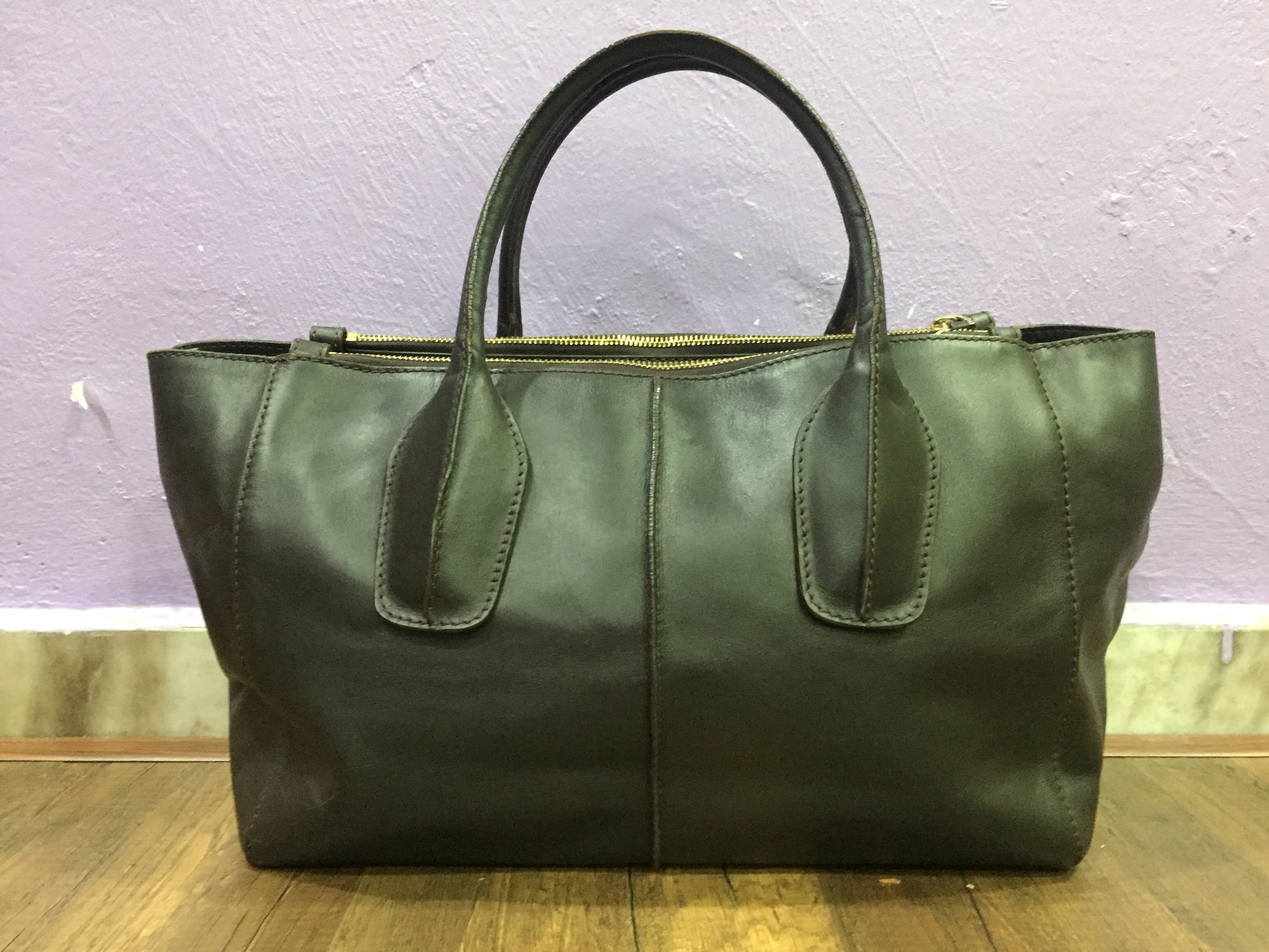 Handbag Tod’s Full Leather Authentic ITALY - 1
