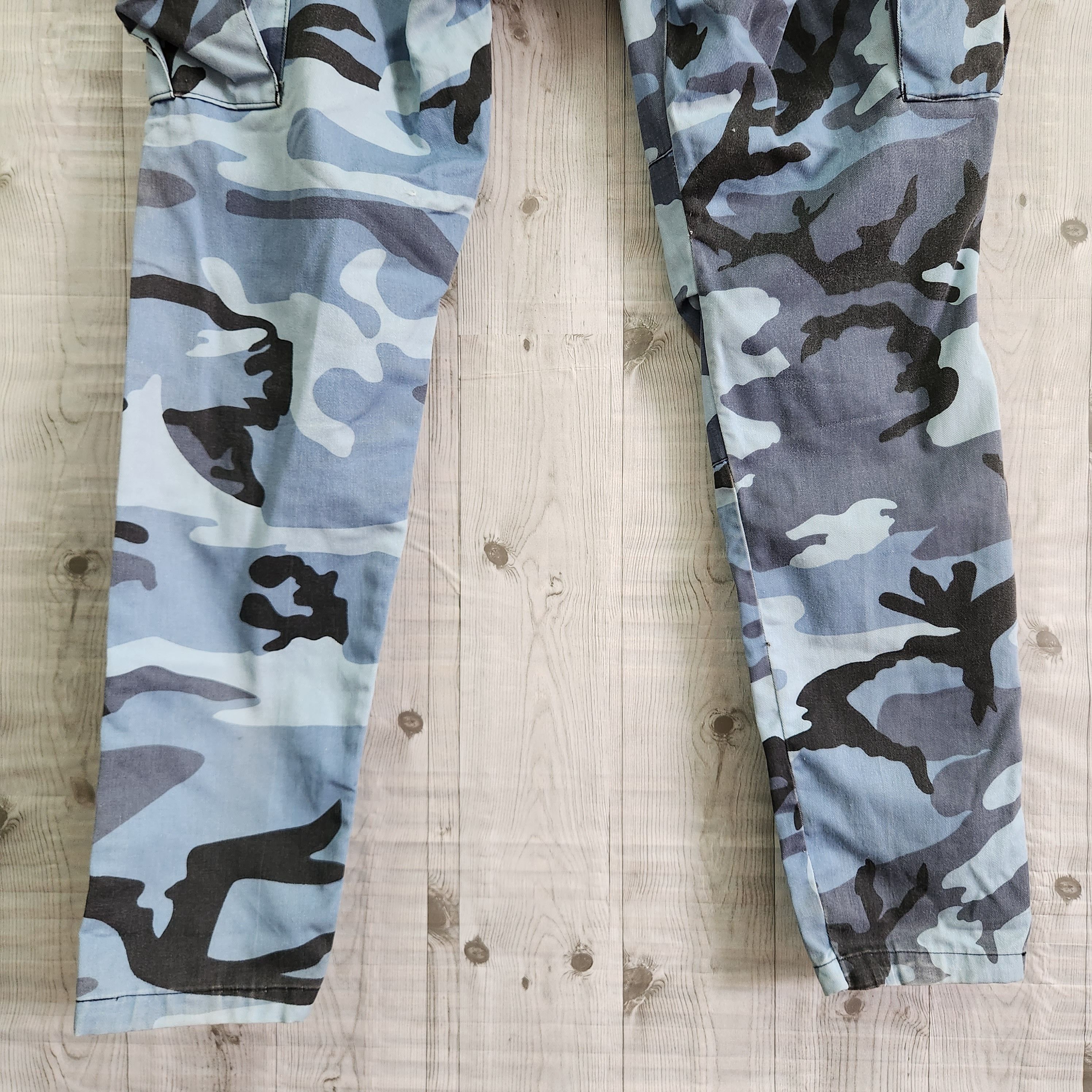 Camouflage Cargo Pants Multipockets Japanese Brand - 12