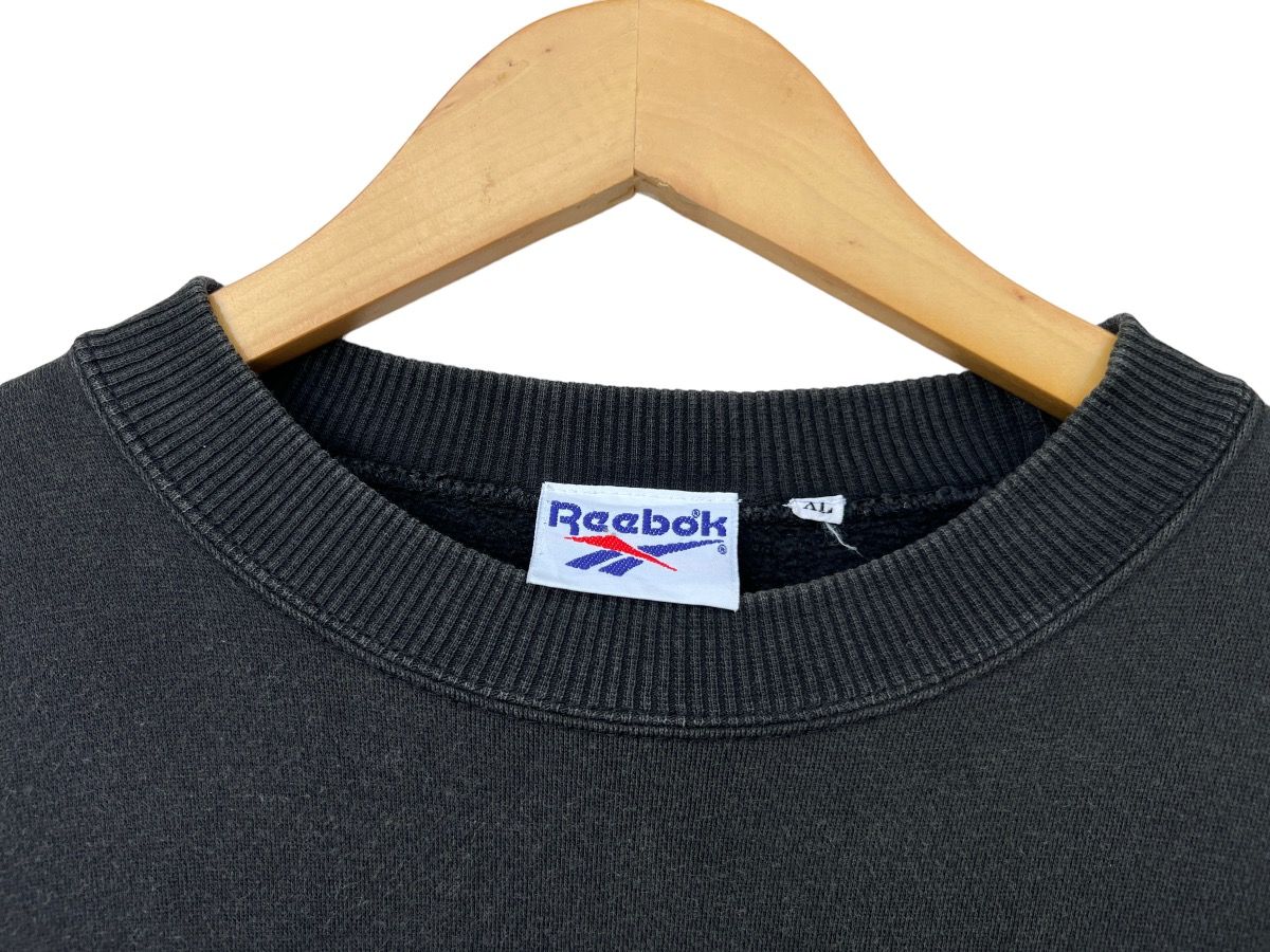 Vintage Reebok Embroidered Baggy Boxy Sweatshirt Hoodie M - 5