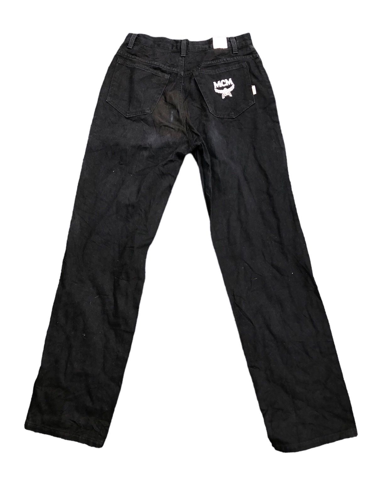 Vintage MCM Blue Black Denim Jeans - 1