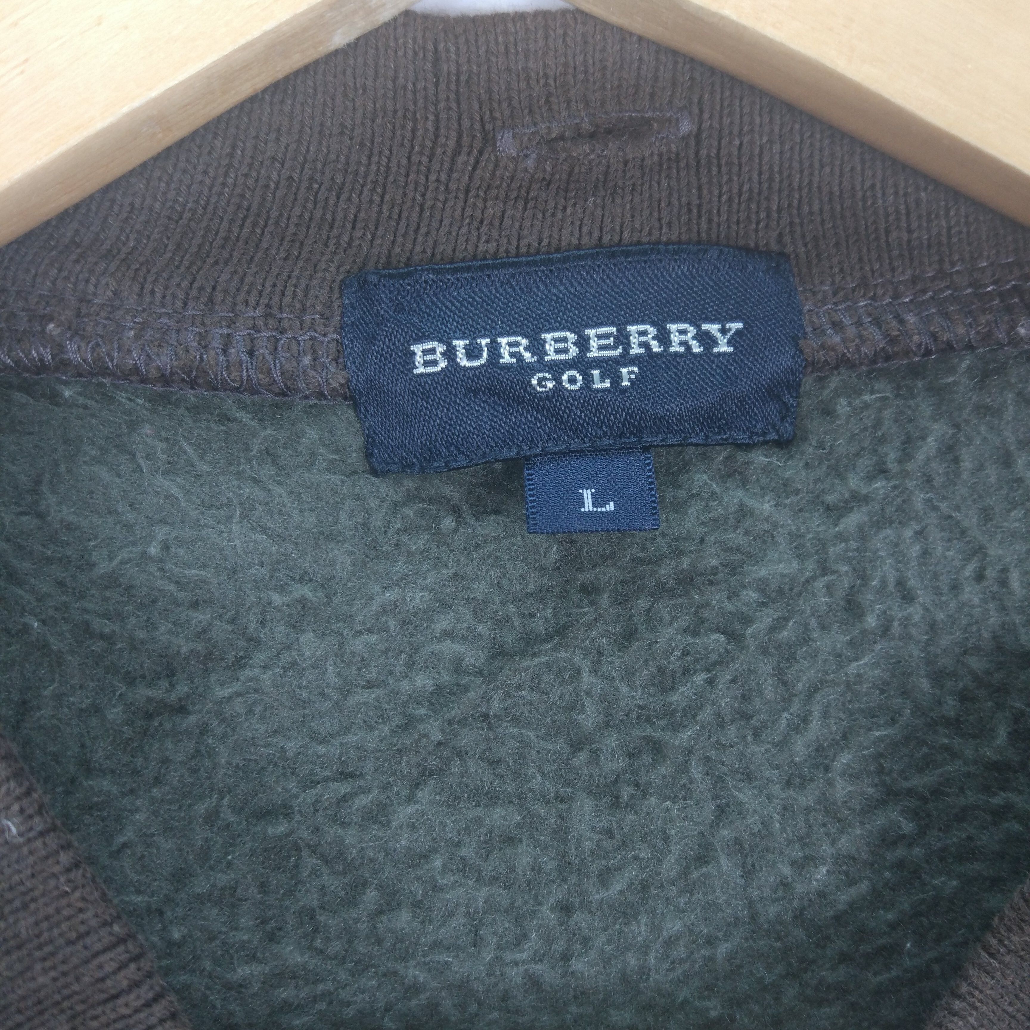 Burberry Golf Zipper Jumper Sweatshirt - 5