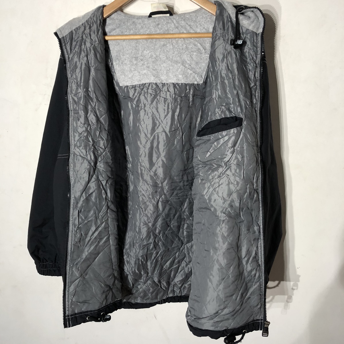 🔥vintage new balance black oversized jacket - 7