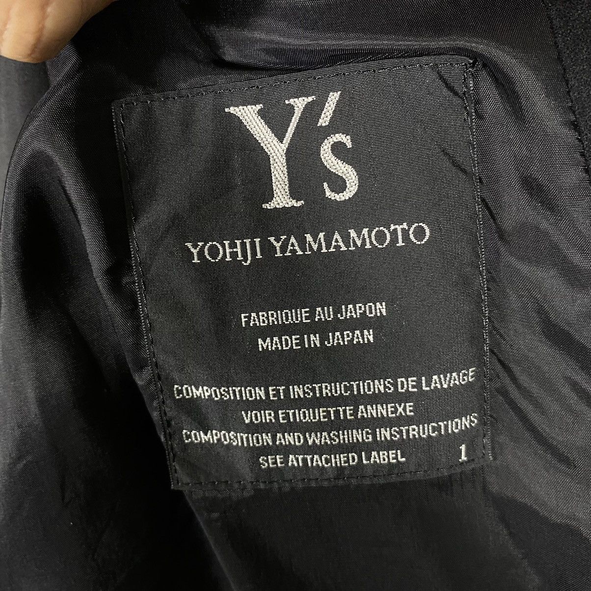 Vintage 90s Y's Yohji Yamamoto Wool Jacket Zipper Size 1 - 10