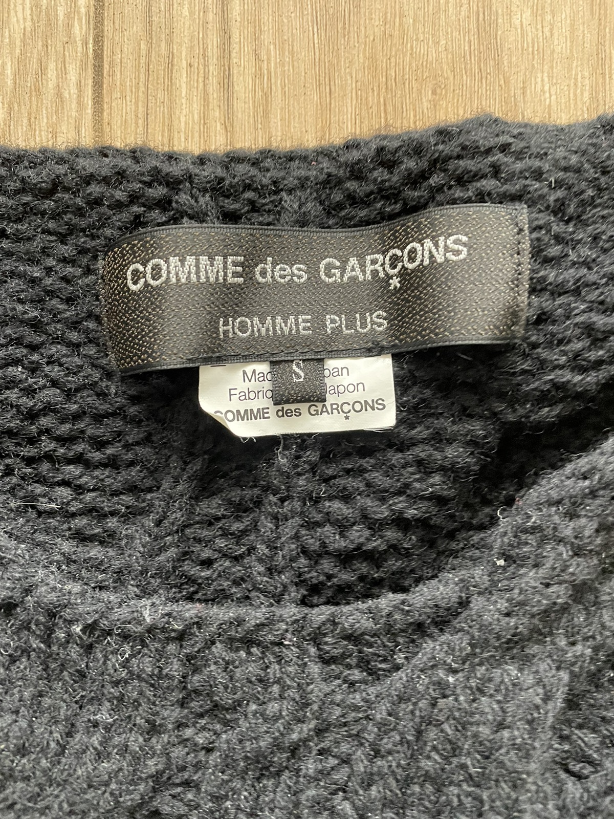 Comme des Garcons Homme Plus two pattern knit - 4